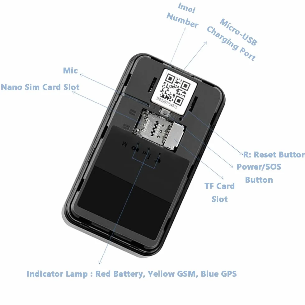 G11 Magnetyczny tracker GPS Riloer Mocny magnetyczny tracker GPS pojazdów