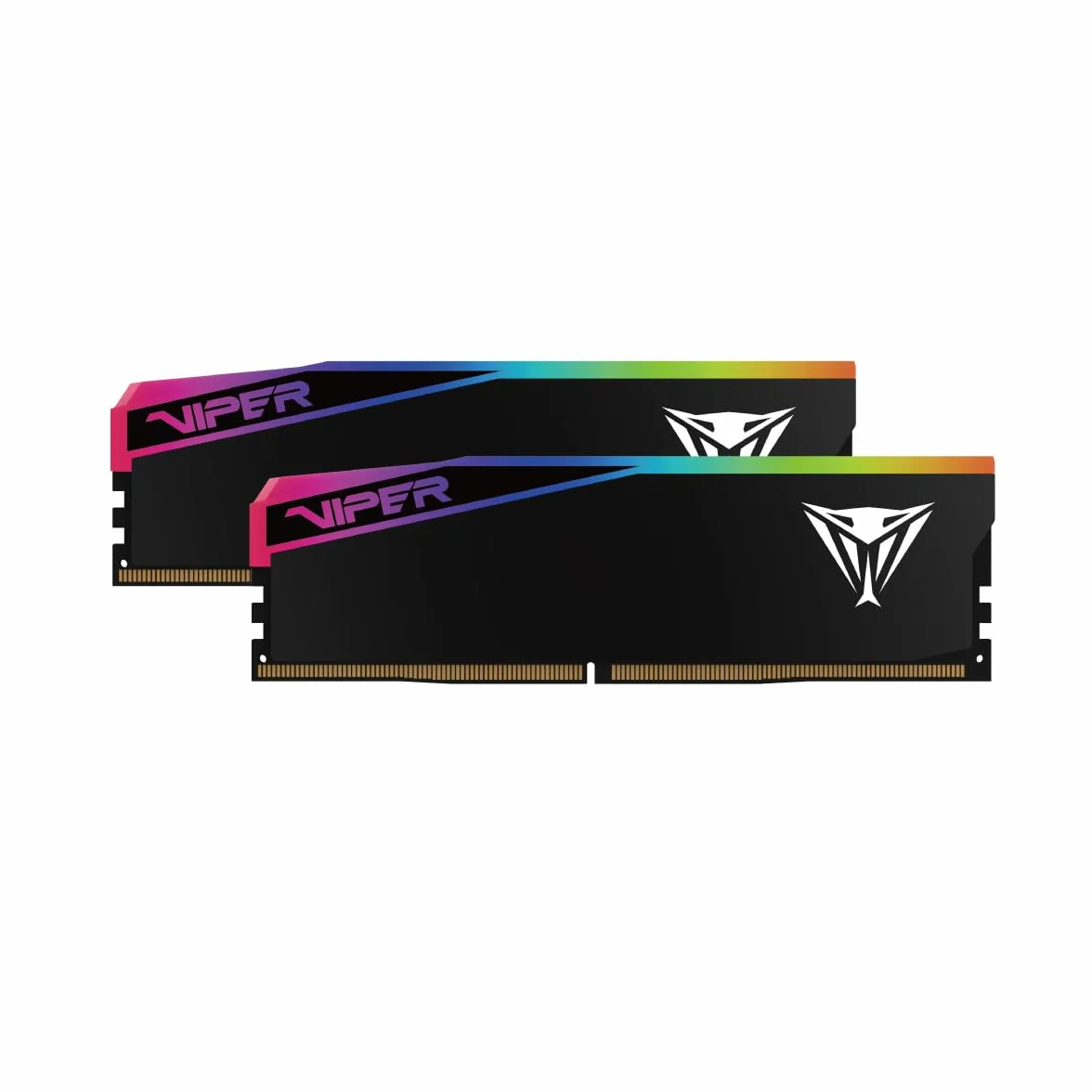 Patriot Viper Elite 5 Ultra Gaming RGB DDR5 RAM 64 GB (2 x 32 GB) 6400 MT/s CL32 1,4 V UDIMM zestaw pamięci do gier komputerowych kompatybilny z Intel XMP AMD Expo - VEUR564G6432K