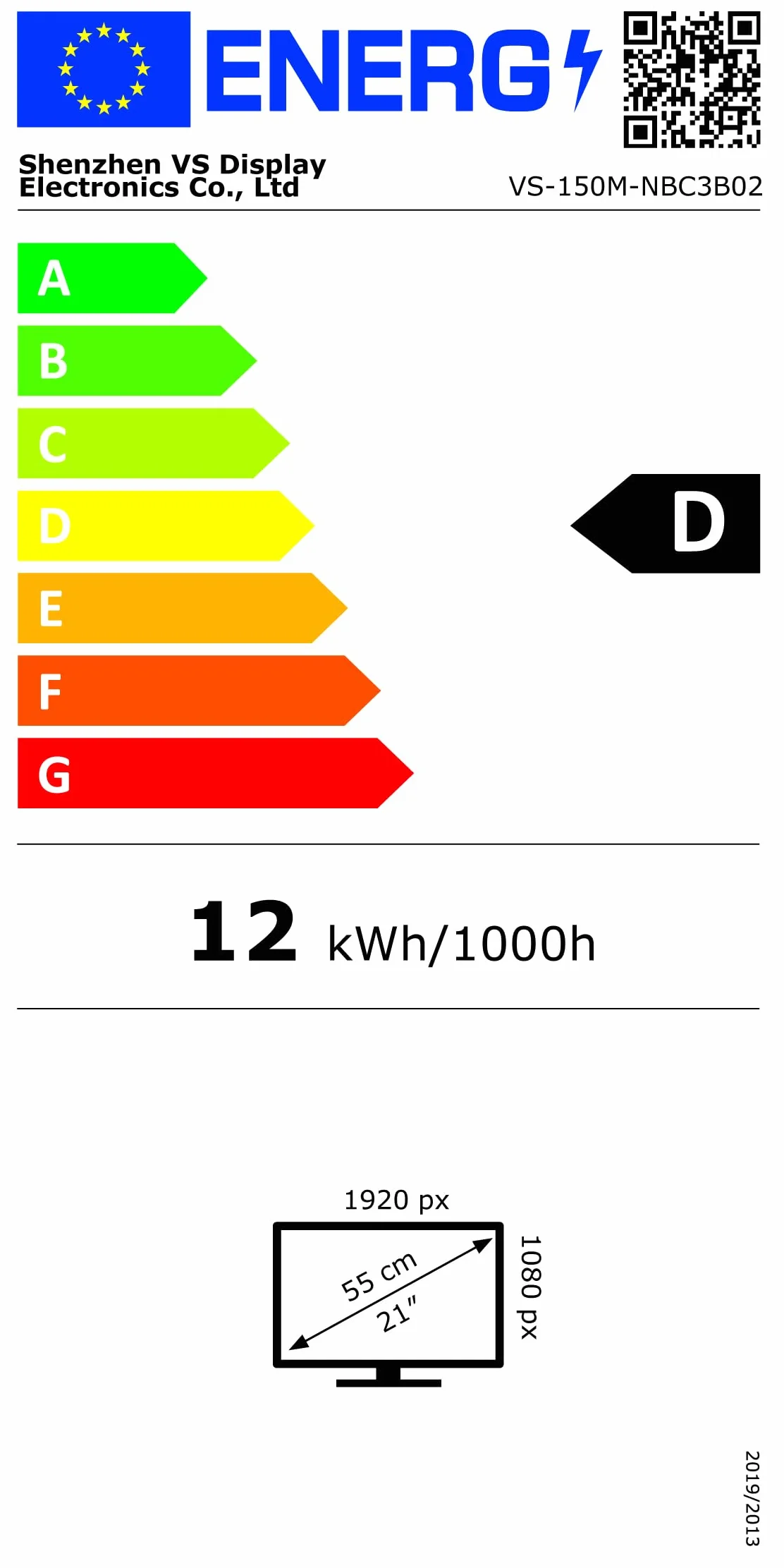 VSDISPLAY Przemysłowy ekran dotykowy 15", 1024 x 768, 350 nitów, przód IP65, 10-punktowy dotyk, duży zakres temperatur, obudowa ze stopu aluminium