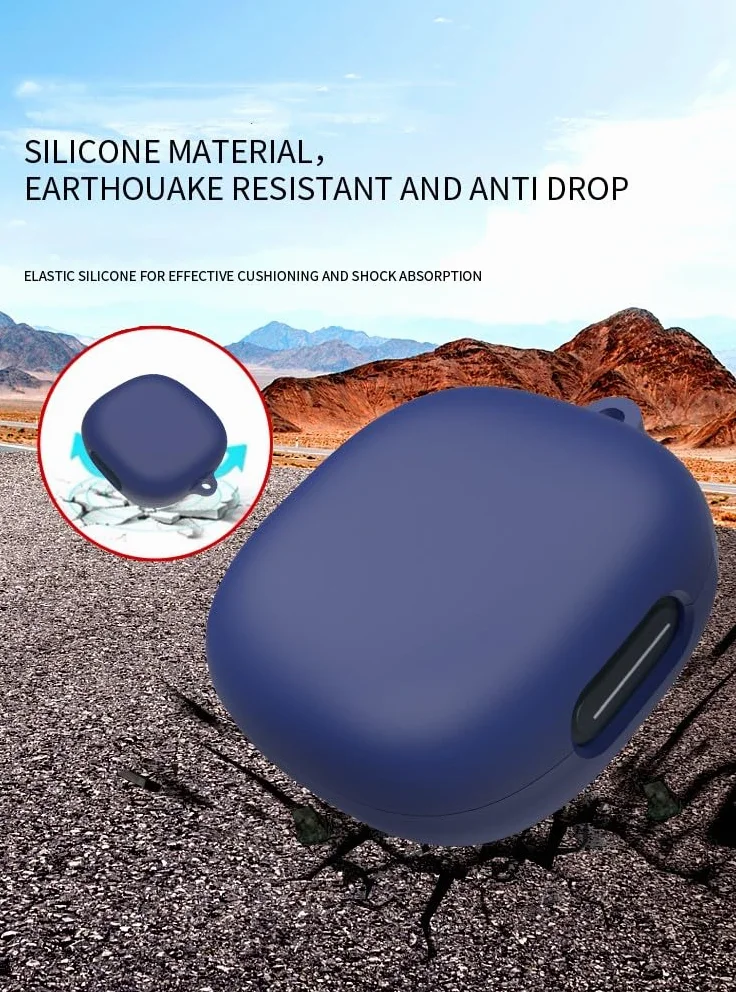 FTRONGRT Etui kompatybilne z Anker SoundCore Sport X20, odporne na zarysowania, odporne na wstrząsy, silikonowe etui kompatybilne ze słuchawkami Bluetooth Anker SoundCore Sport X20. Ciemnozielone