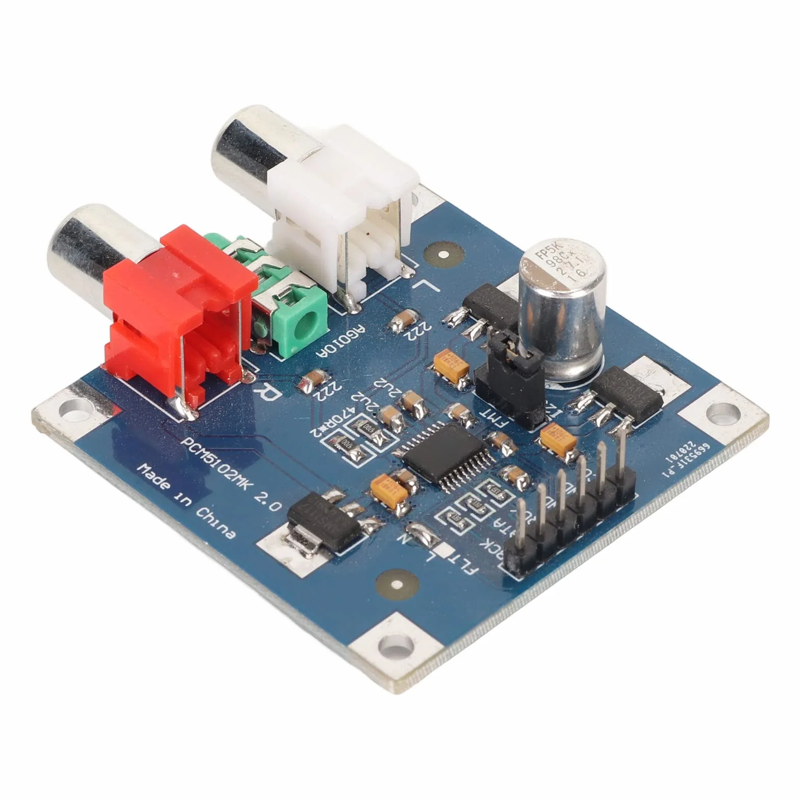 PCM5102/PCM5102A Karta Dźwiękowa Płyta Dekodera DAC Wejście I2S 32bit 384K z Wyjściem Słuchawkowym 3.5 Płyta Dekodera HiFi