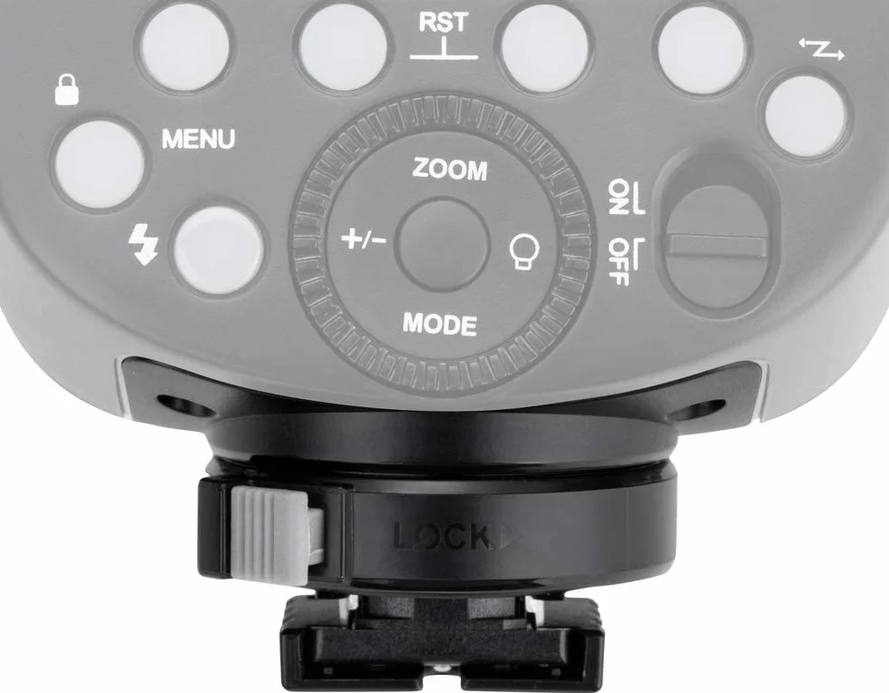 Godox Metalowa stopka montażowa do pazurów błyskowych V1S (ulepszona wersja) kompatybilna z częściami naprawczymi Godox V1-S i V860III-S Flash Speedlite Fix