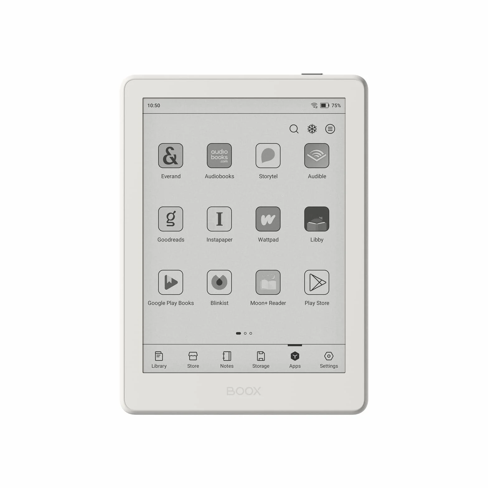 BOOX Go 6 (Gen2) Czytnik ePaper 6" Monochromatyczny (Śliwkowy) | Android, 3+32 GB