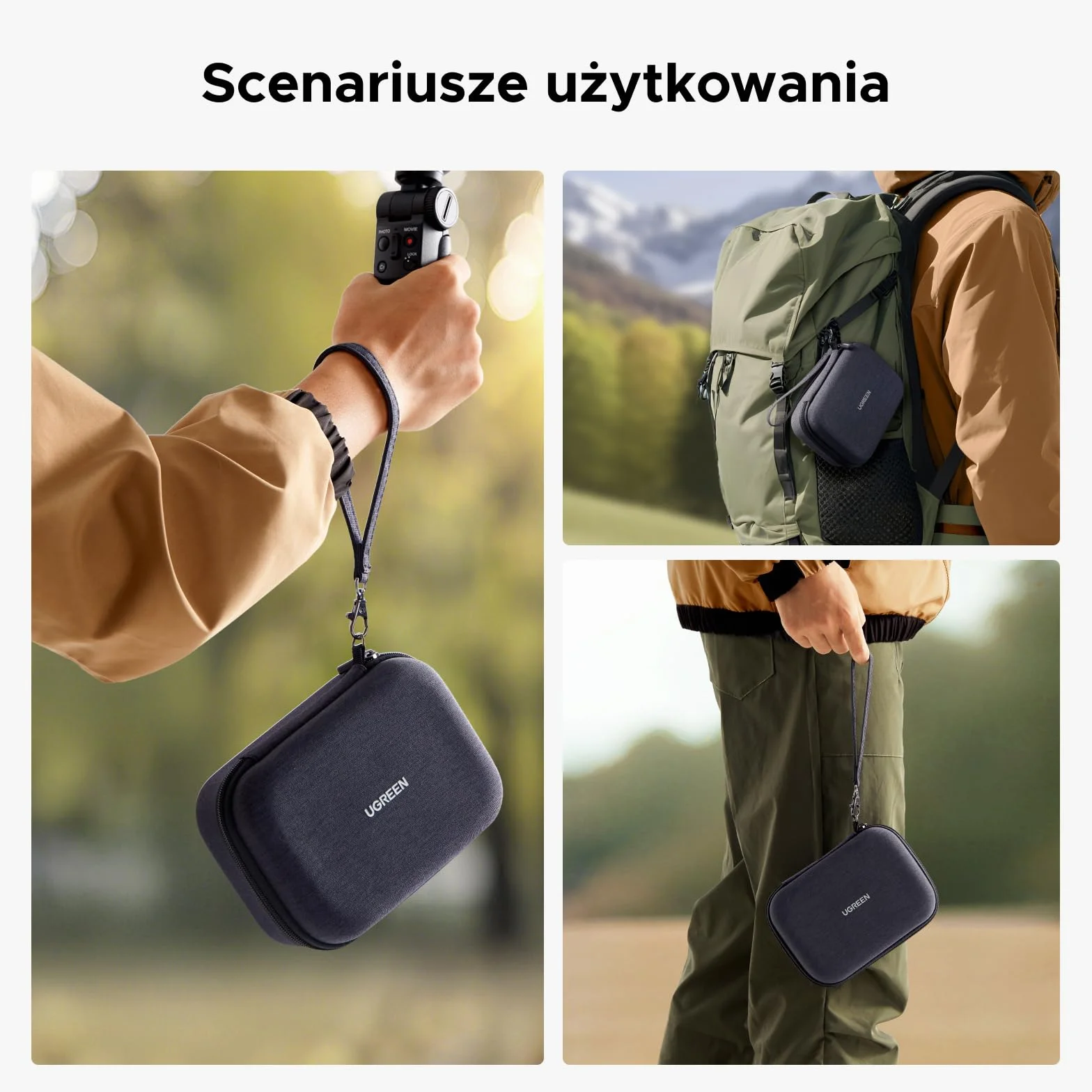 Pokrowiec ochronny UGREEN do DJI OSMO Action 5 Pro/4/3 czarny