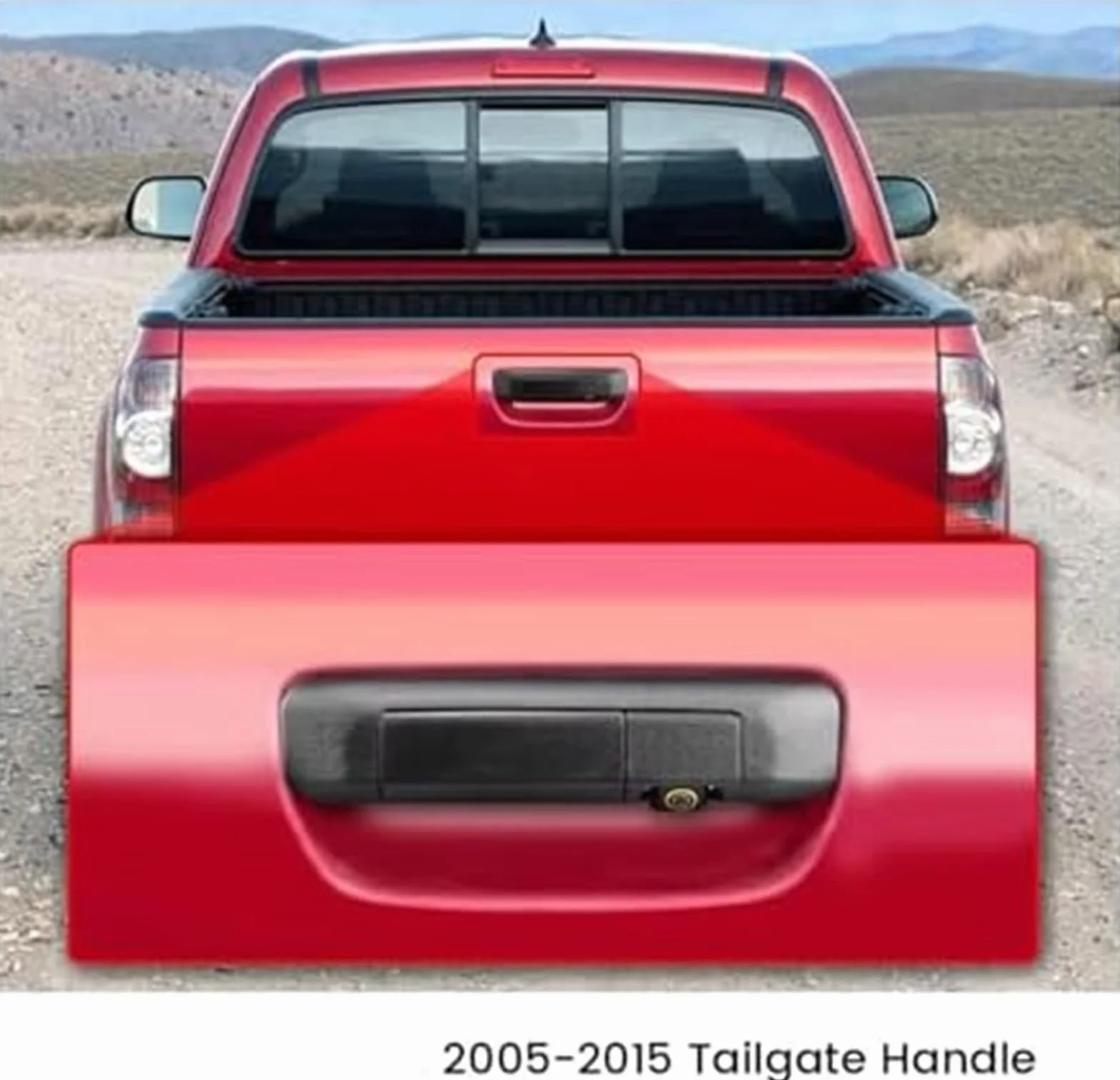 Tylna kamera pojazdu Kamera cofania, dla toyoty, dla dla Tacoma 2005-2015 tylna klapa Hd Night Vision HD1080P 170(BLACK GAHD 1080P 175deg)