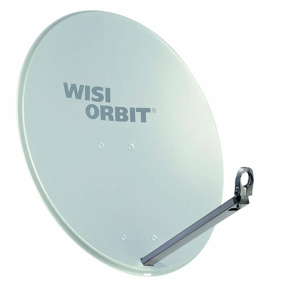 Wisi OA38G Satellitenantenne, 80cm, lichtgrau