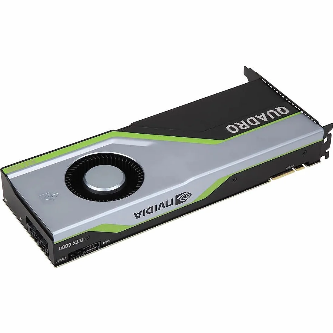 NVIDIA Quadro RTX 5000 16 GB GDDR6 profesjonalna karta graficzna - 3072 CUDA, 384 Tensor, 48 rdzeni RT, 11,2 TFLOPS, DP/VirtualLink, pamięć 448 GB/s, 2-drożna obsługa NVLink - gładkie opakowanie OEM