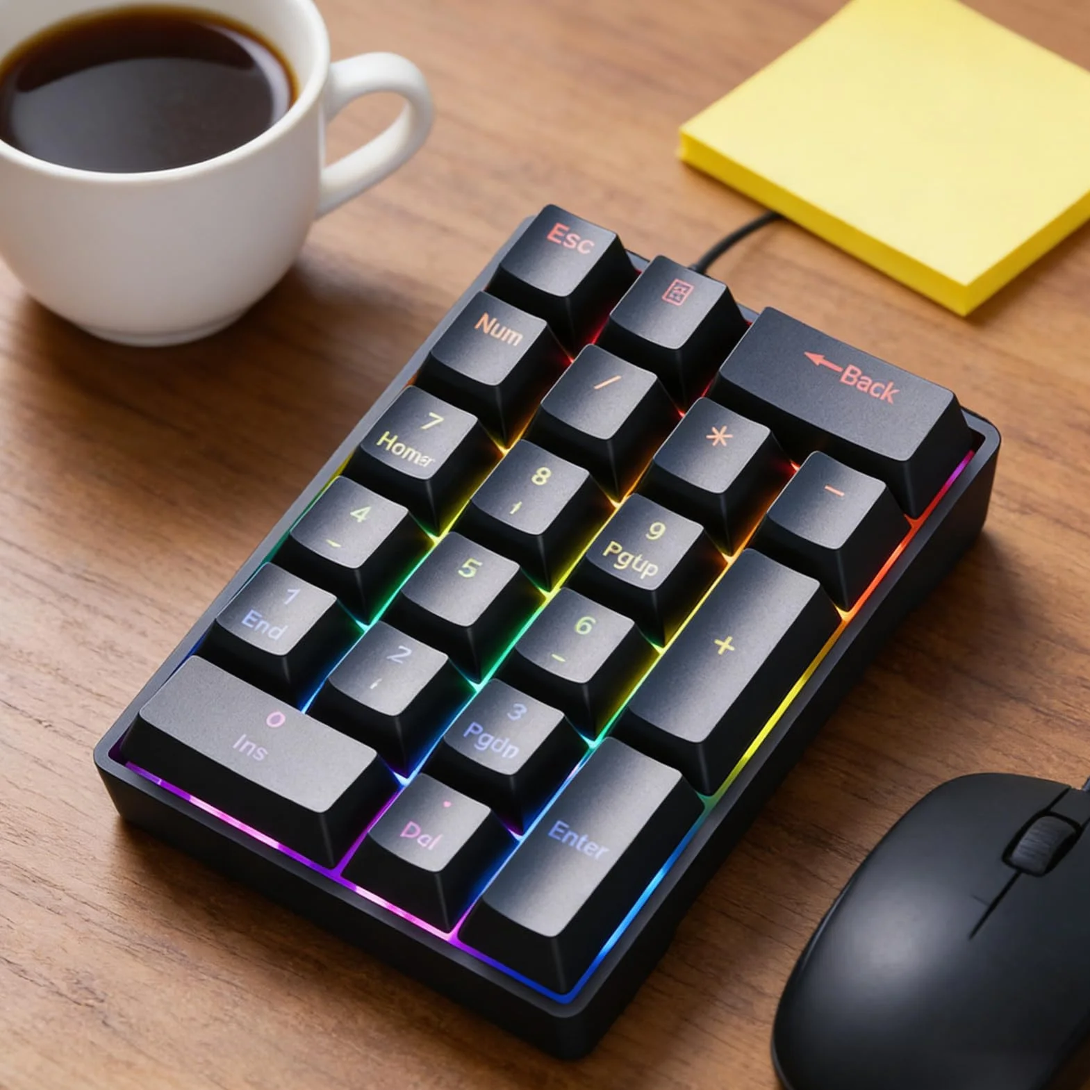 Komputerowa Klawiatura Numeryczna | Mechaniczne Przenośne Urządzenie,Podłączana Klawiatura Numeryczna Komputerowa | Do Komputera PC Laptopa Dla Księgowych Programistów Analityków Finansowych