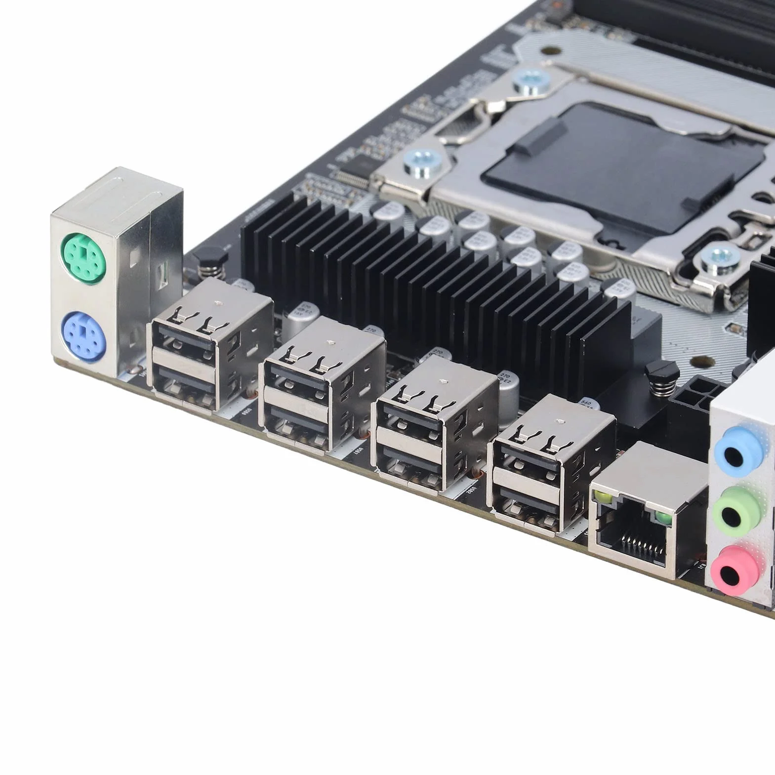 X58 PC Płyta Główna dla 2 DDR3 LGA 1366 Pinów Płyta Główna do Gier Obsługa Pamięci ECC USB2.0 SATA Port PCB Płyta Główna do Komputera Stacjonarnego