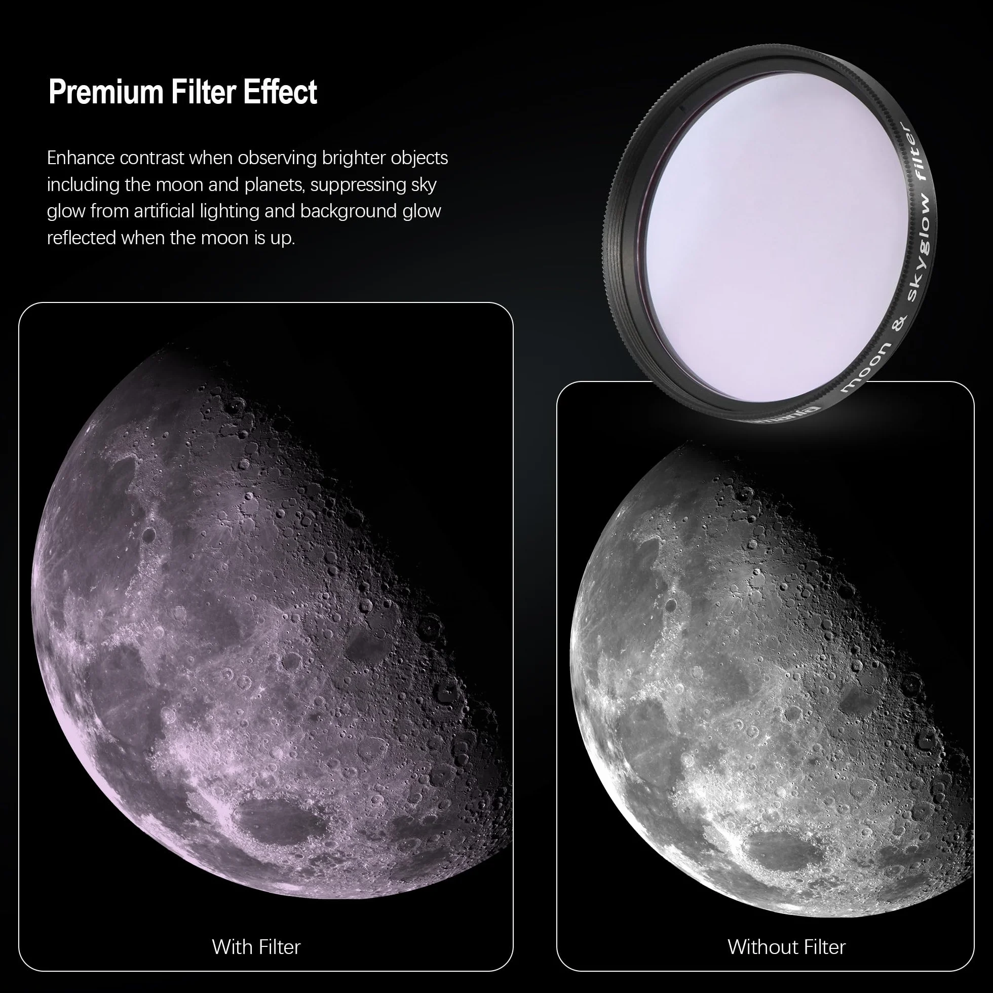 Astromania Filtr księżyca/Skyglow 5 cm