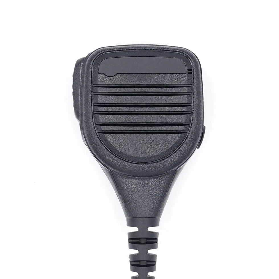 Mikrofon głośnikowy Motorola seria GP | Heavy Duty LSM do GP 340 | przenośny głośnik mikrofon do dużych obciążeń | radio mikrofon głośnikowy z przyłączem AUX 3,5 mm / jack