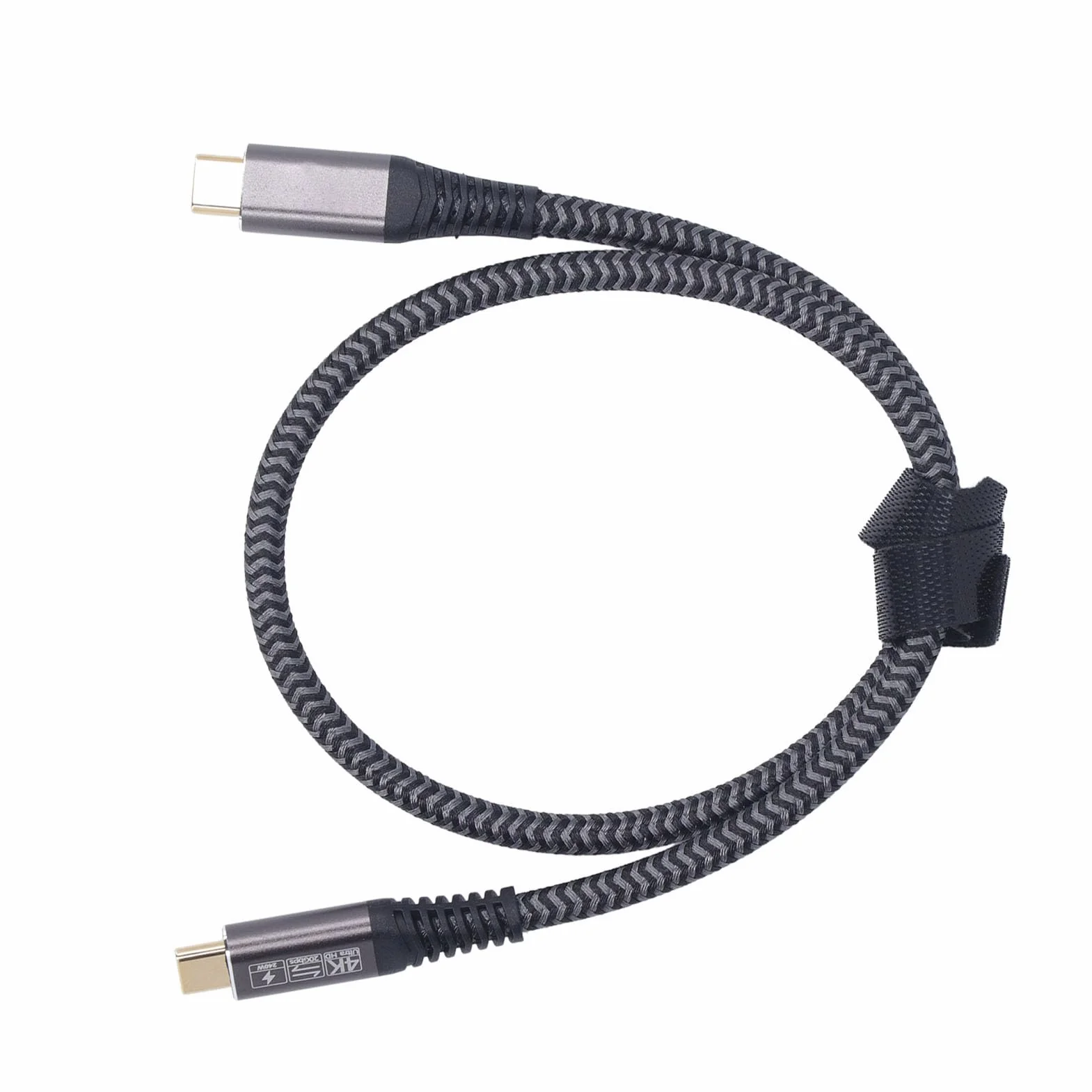 Przewód USB C na USB C PD 3.1 240W 4K 60Hz 0,5m