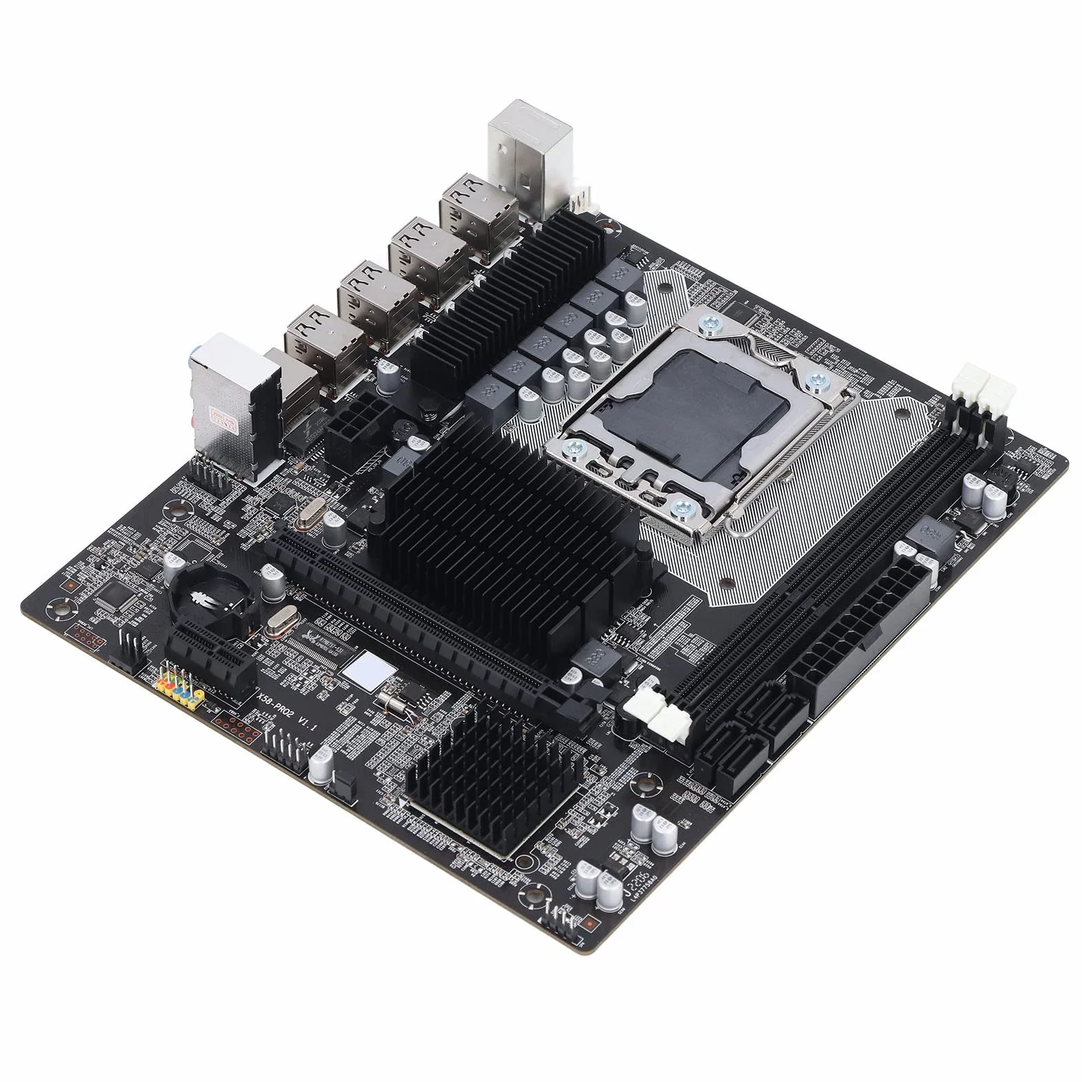 Płyta Główna X58 Płyta Główna do Gier DDR3 2 DDR3 A 1366 Pinów Port E pamięć Port USB2.0 do Komputerów Stacjonarnych Akcesoria Komputerowe