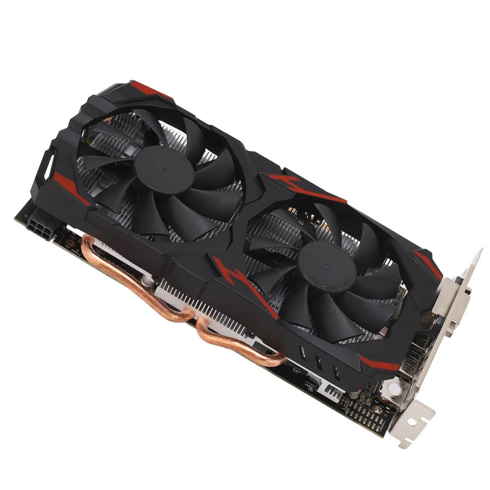 RX 580 8 GB Karta graficzna do gier Podwójny wentylator Komputer stacjonarny Plug and Play Cicha, wysoka wydajność (580 8G D5)