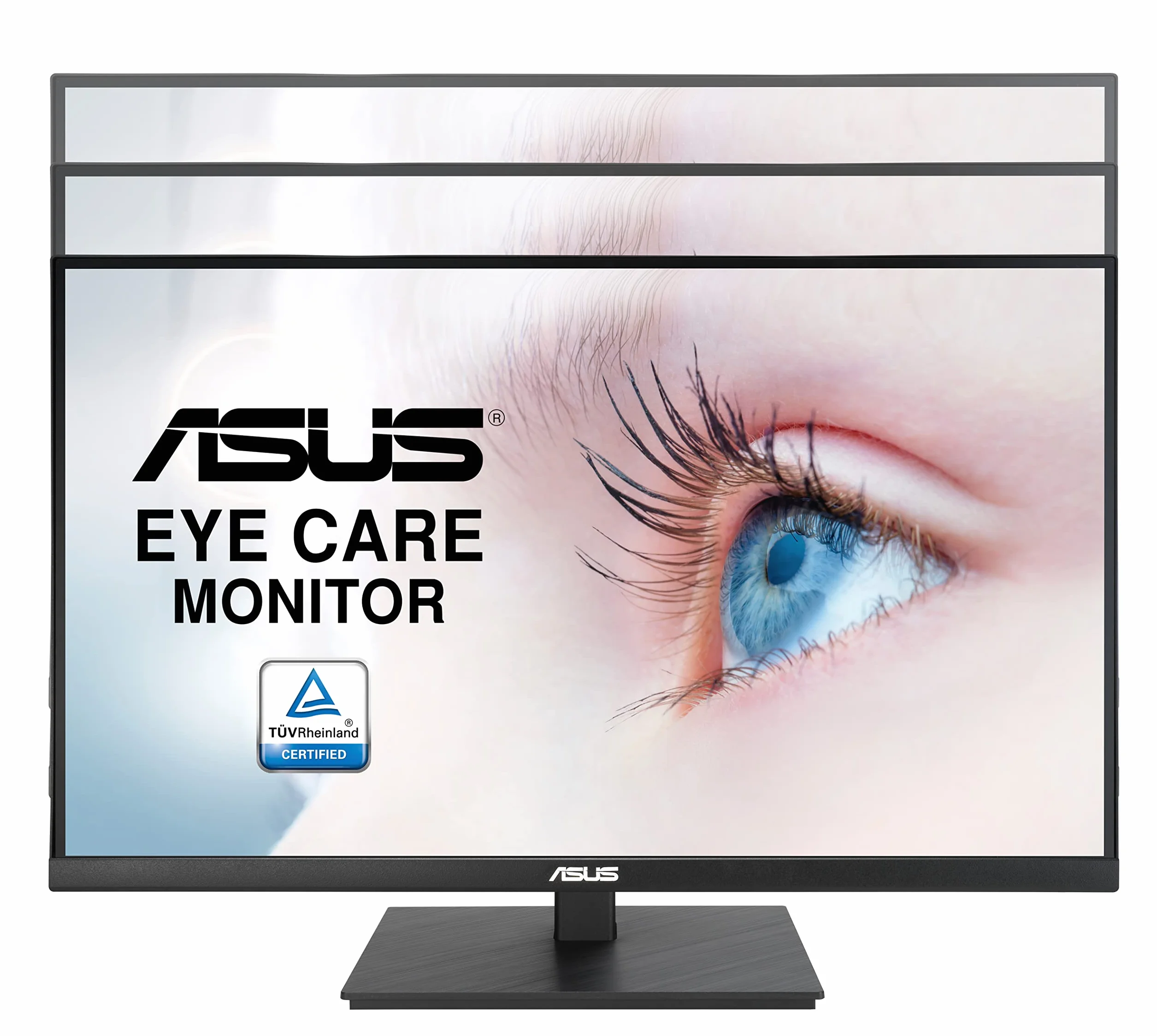 ASUS Eye Care VA27AQSB | 27-calowy monitor WQHD | bez ramek, ergonomiczny, nie migotania, filtr niebieskiego światła, adapter Sync | 75 Hz, 16:9 IPS, 2560 x 1440 | DisplayPort, HDMI, hub USB