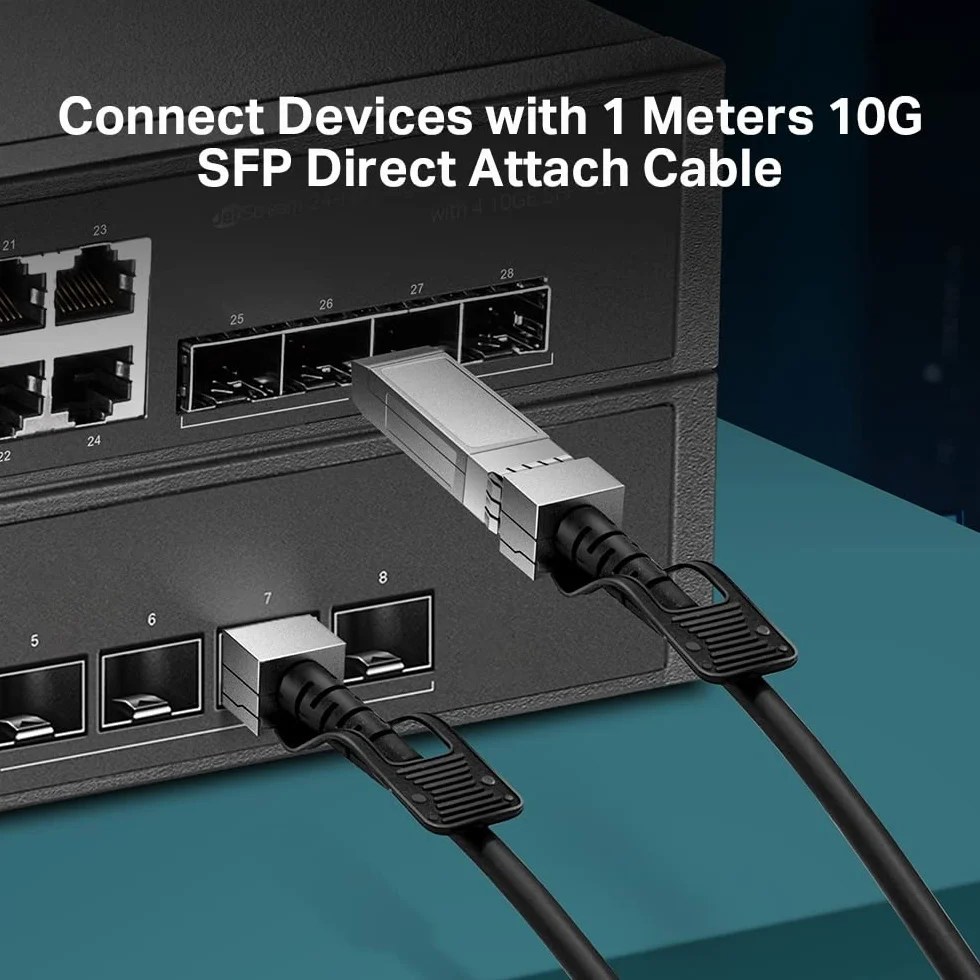 TP-Link TL-SM5220-1M | Kabel DAC SFP+ 10G | Długość 1 m | Plug and Play