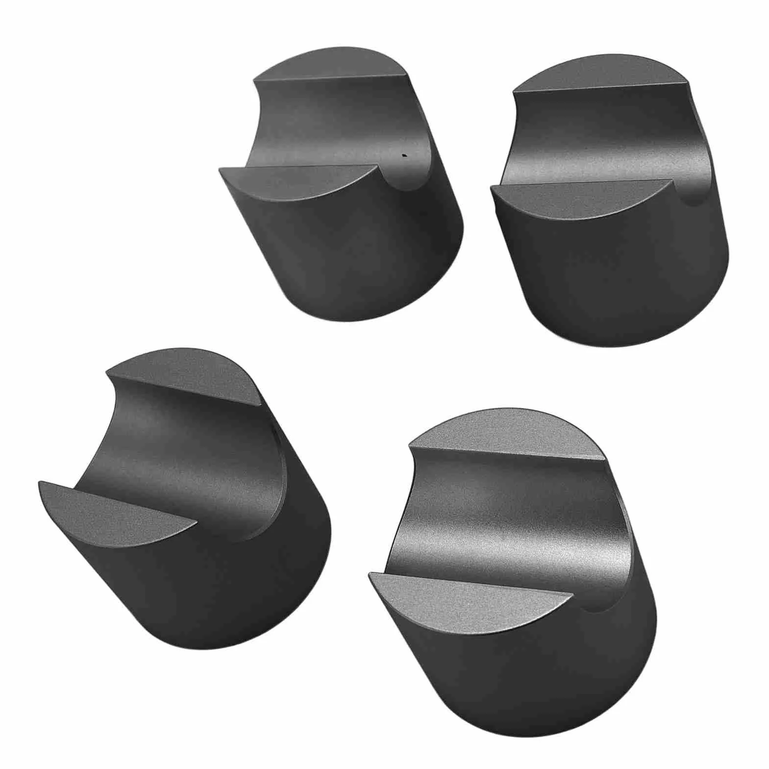 Generic Kabel Głośnikowy Mocy Podstawka Stabilizator Kabla HiFi Wielofunkcyjny Uchwyt na Kabel Pin do Konfiguracji Dźwięku Przestrzennego, Kina Domowego, Amplitunerów AV i Instrumentów 4 szt. (BLACK)