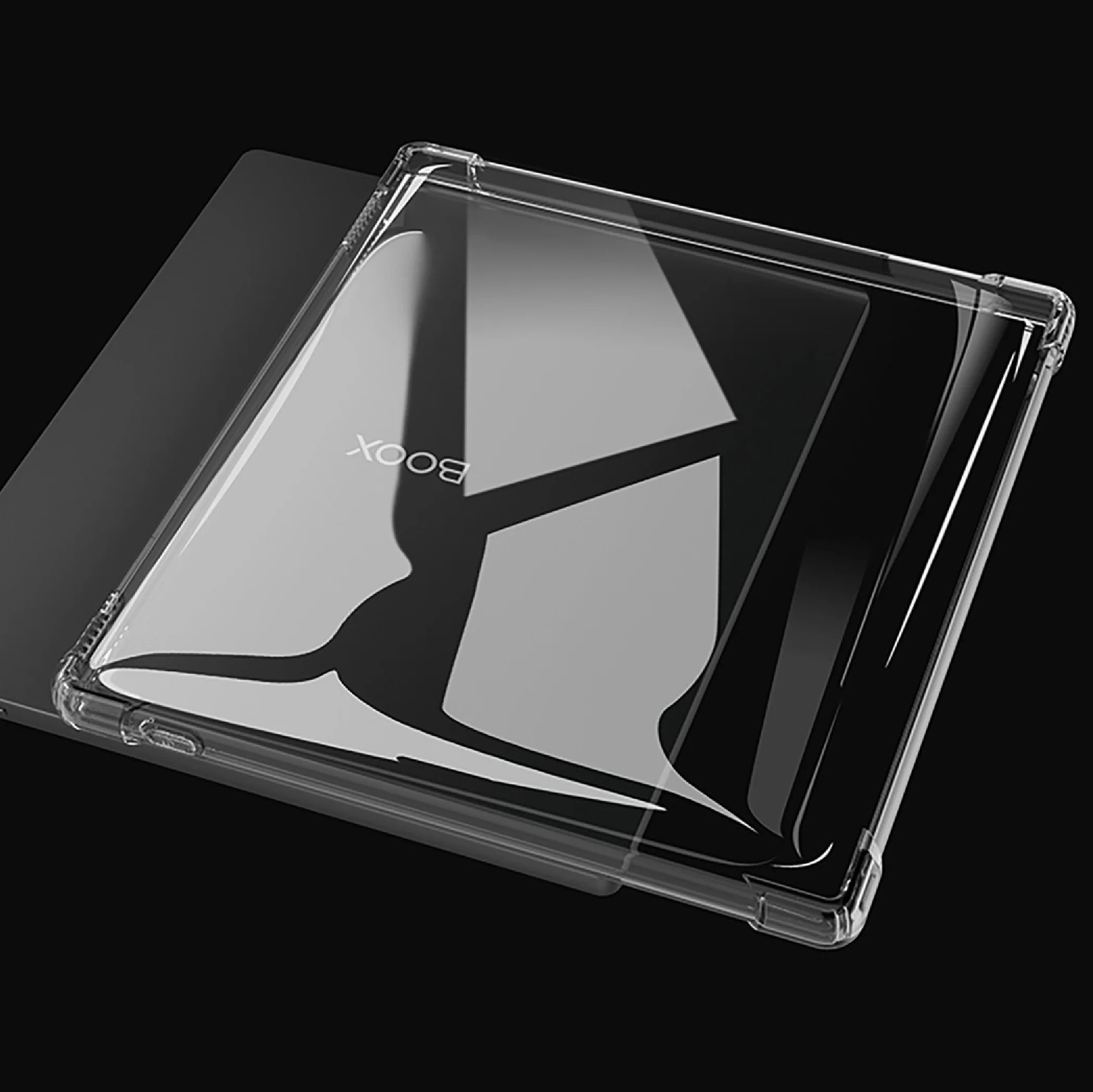GIOPUEY Etui na tablet Boox Go Color 7, miękka tylna obudowa z TPU, cienka osłona, ochrona poduszki powietrznej, etui kompatybilne z Boox Tablet Go Color 7 - przezroczyste
