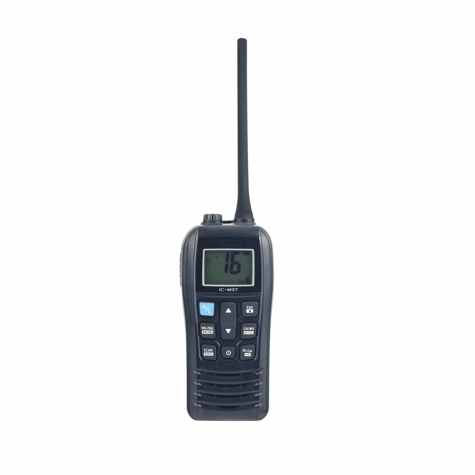 IC-M37 6W 5KM Transceiver VHF Ręczny nadajnik-odbiornik morski Statek Walkie Talkie Radio VHF