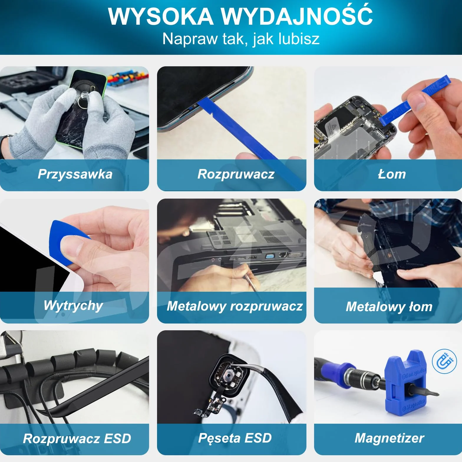 Zestaw narzędzi komputerowych, laptopów zestaw śrubokrętów, 91 pc precyzyjnych elektroniki zestaw naprawczy z Spudger do iPhone/Macbook/ps4/ps5/xbox switch kontrolera,okularów,tabletu,smartfona