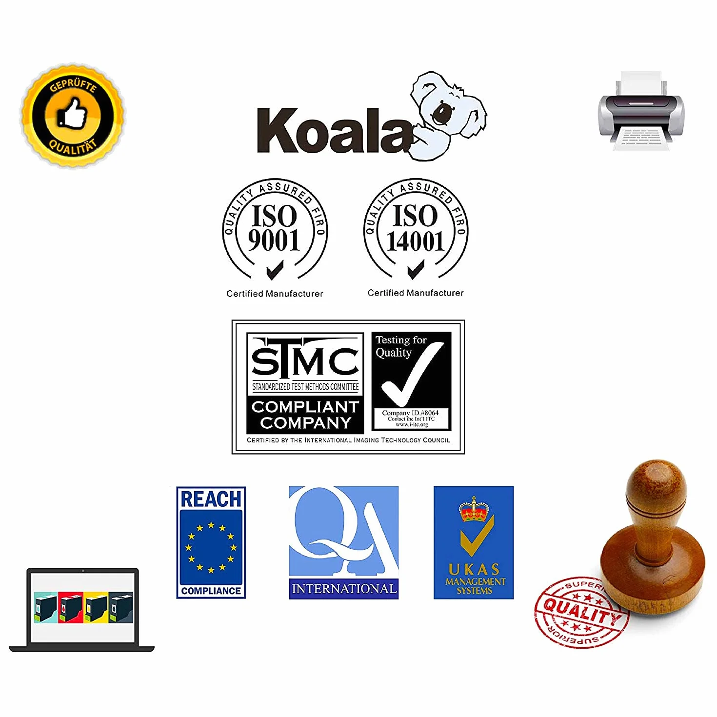 Koala kompatybilny toner zamiennik do Brother TN2410