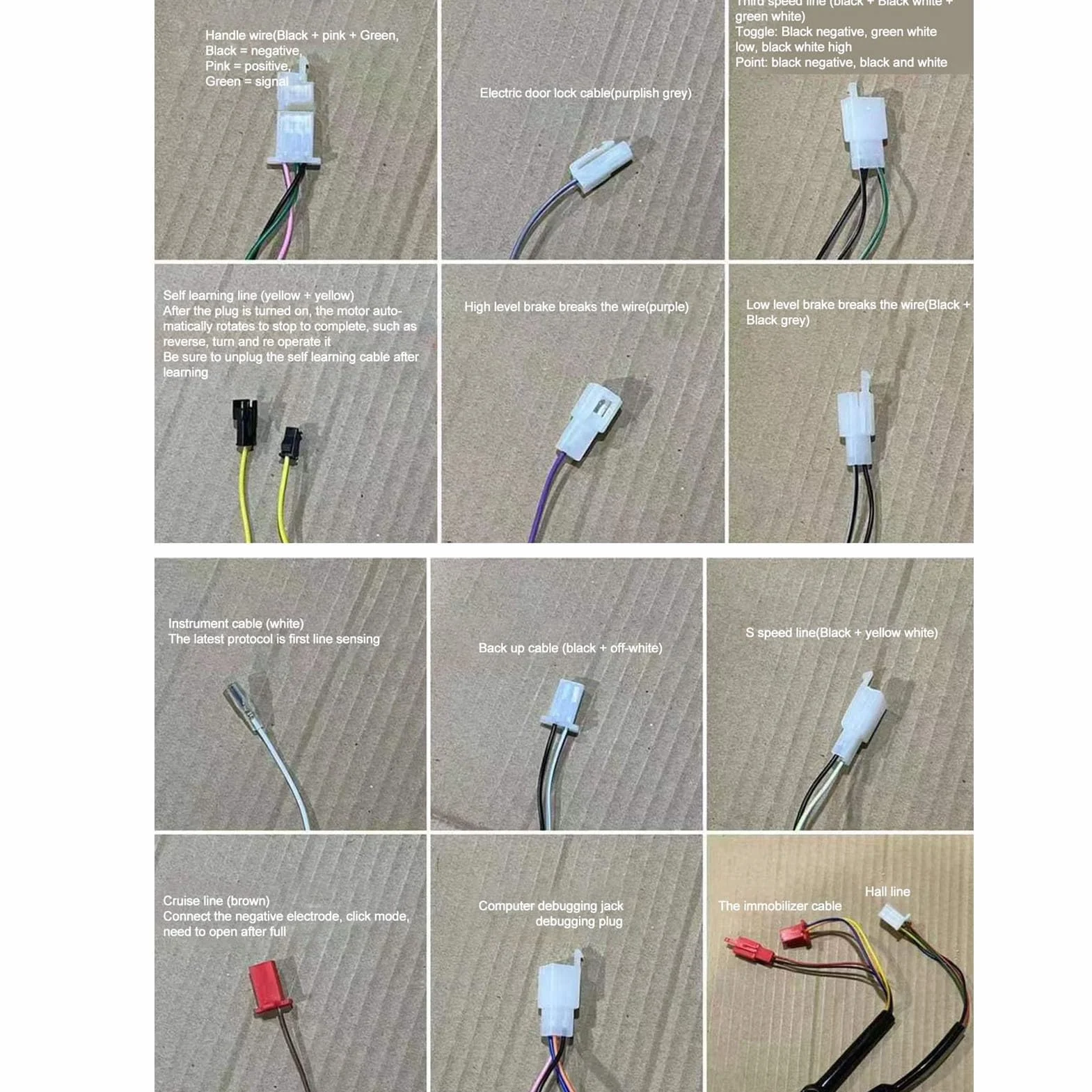 Alomejor Samouczący się Regulator Prędkości Silnika Elektrycznego, Ochrona Akumulatora i Zwiększona żywotność Bezszczotkowego Sterownika Prądu Stałego do Motocykli Elektrycznych