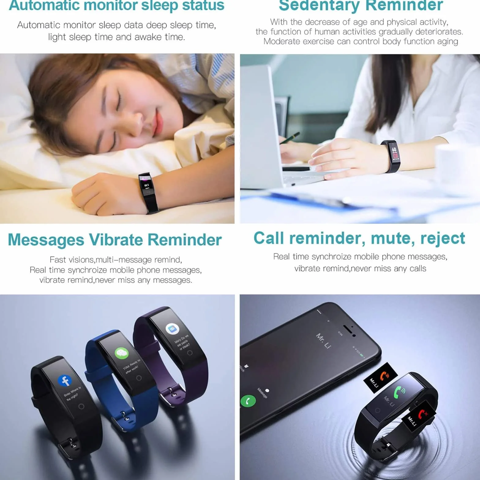 Smartwatch IP67 dla kobiet i mężczyzn. Wodoodporny inteligentny zegarek, monitor aktywności HETP, zegarek fitness, krokomierz, opaska fitness ze stoperem, sportowy, GPS, monitorowanie snu,