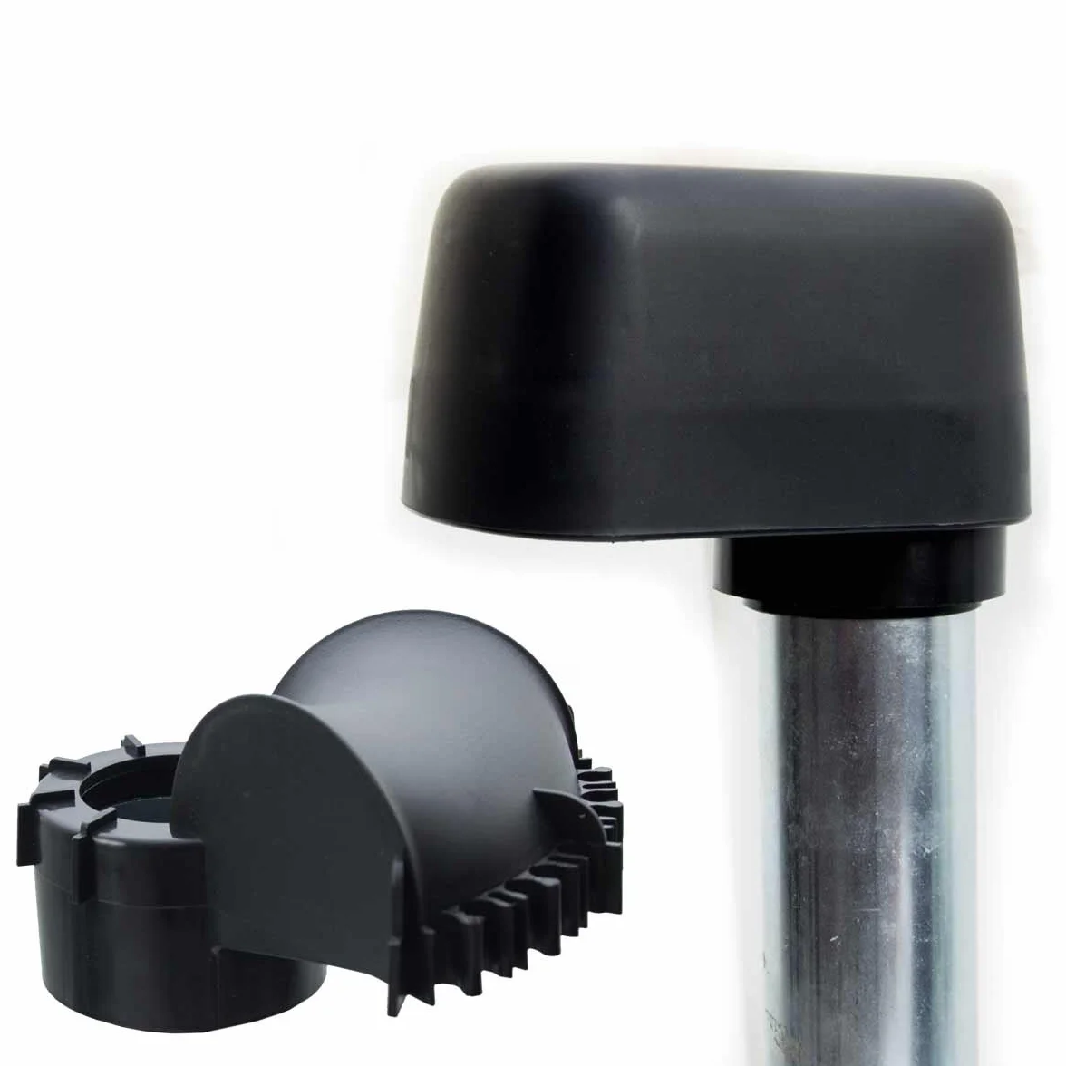 PremiumX nasadka masztu z otworem na kabel, duża do masztu SAT i uchwytu krokwi dachowych 48 mm 60 mm