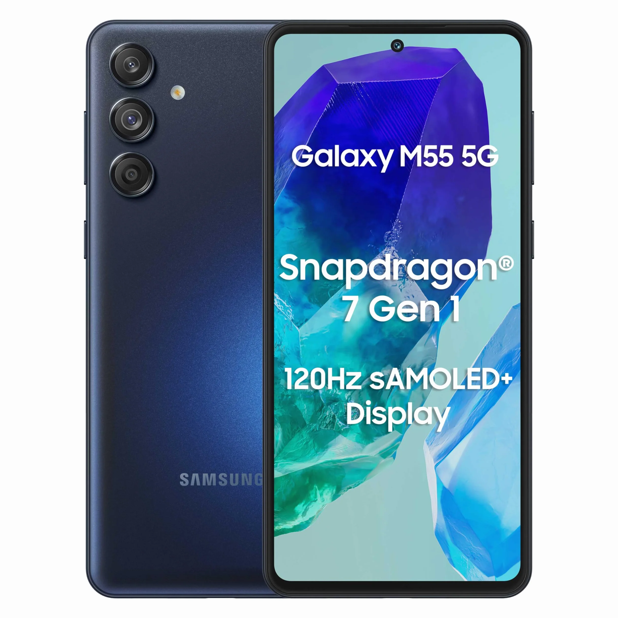 Samsung Galaxy M55 5G 8 GB/128 GB ciemnoniebieski (Dark Blue) Dual-SIM