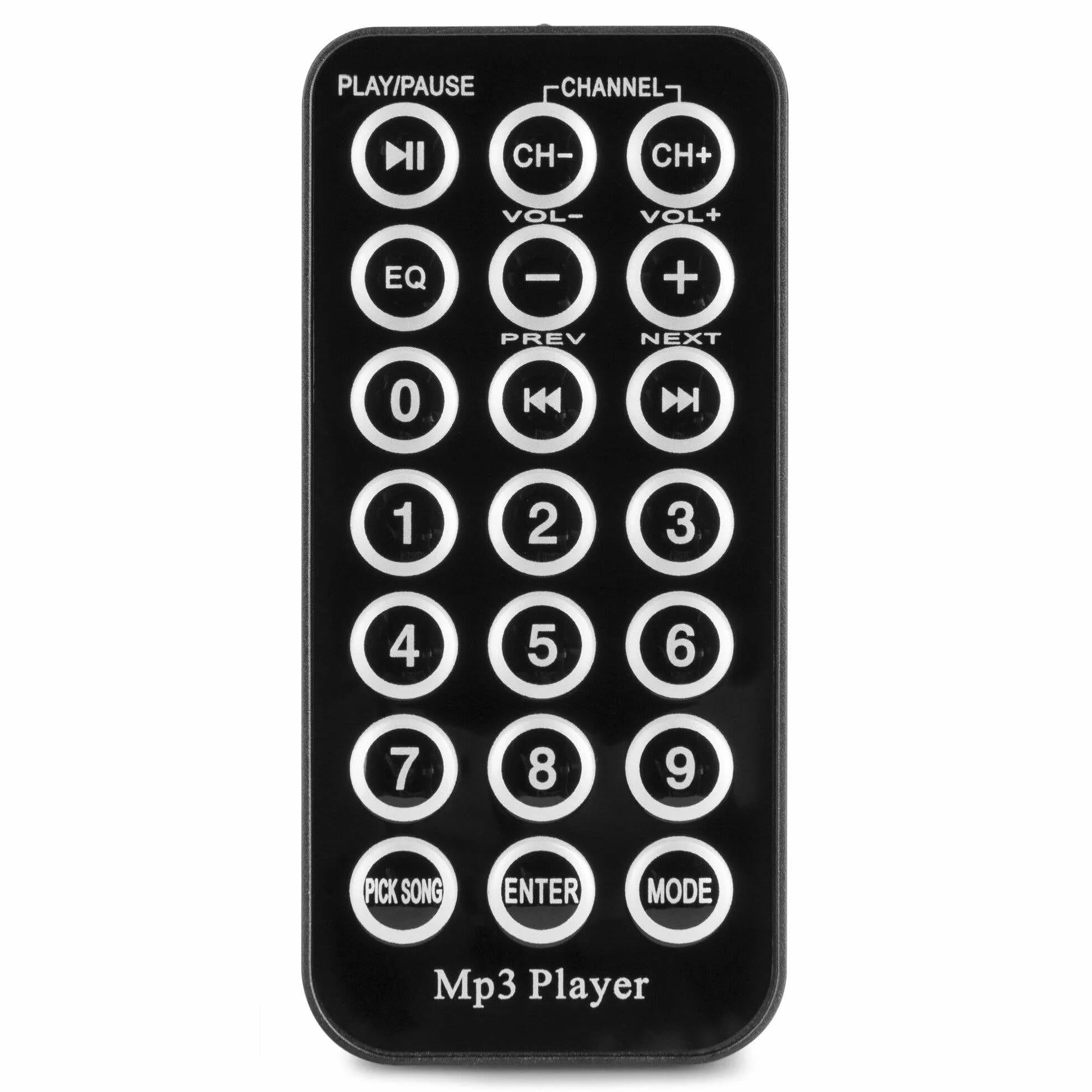 Fenton FPL1500 wzmacniacz PA 1500 W, 3-kanałowy wzmacniacz mocy, wzmacniacz cyfrowy z Bluetooth, AUX, USB, odtwarzacz MP3, wielokanałowy wzmacniacz mocy, wzmacniacz, czarny