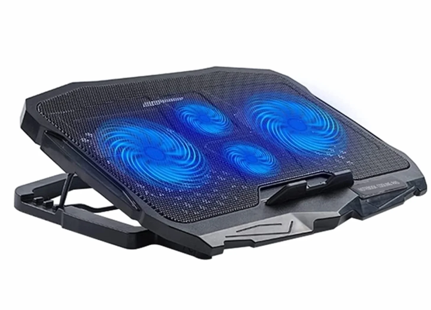 Chłodziarka do Laptopa Przenośny USB Uchwyt Chłodzący Do Laptopa Podkładka Chłodząca Do Laptopa Uchwyt Chłodnicy Laptop Z Regulowaną Prędkością 4 Wentylatory Stojak na Wentylator do Laptopa