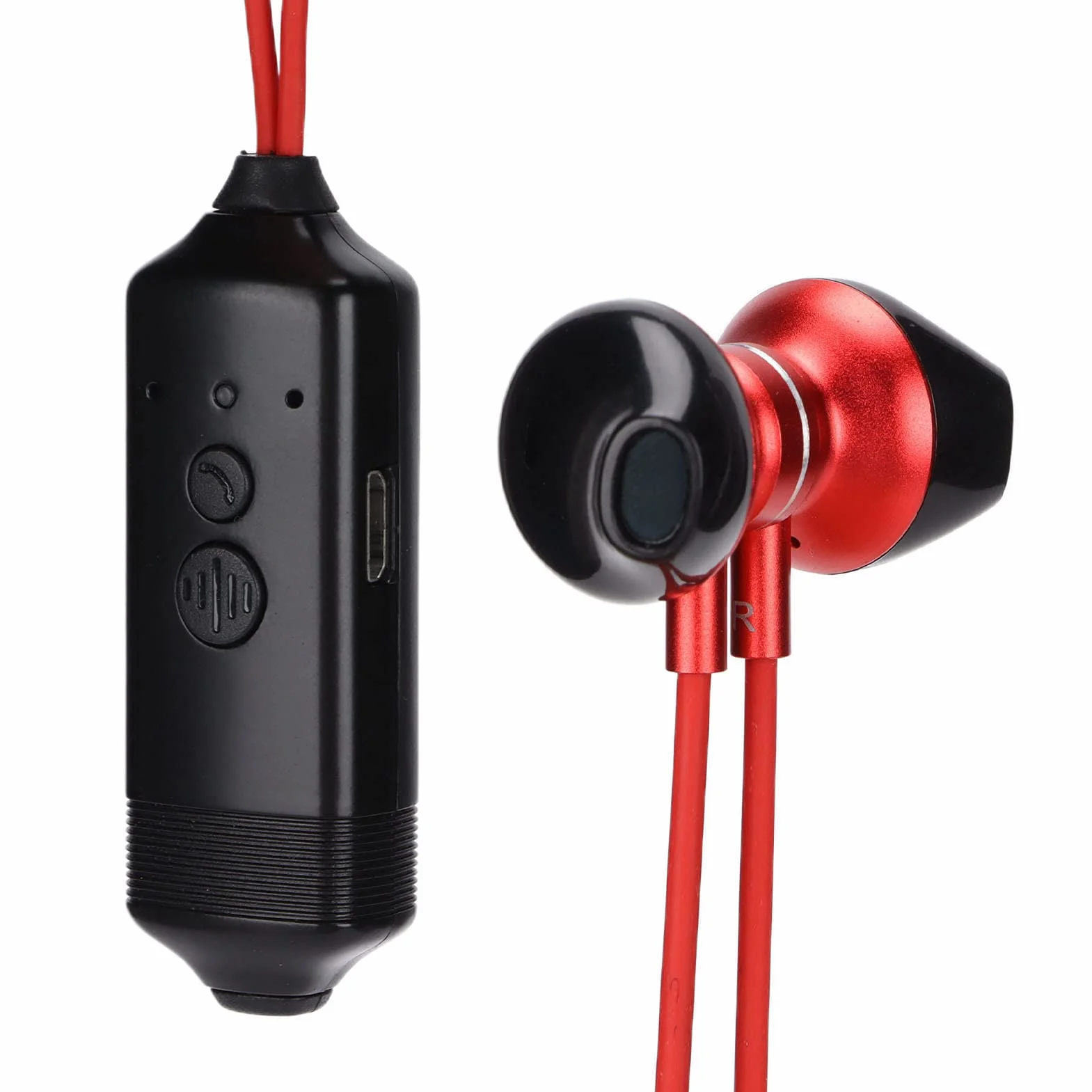 Zestaw Słuchawkowy do Nagrywania Rozmów Telefonicznych, Przenośne Słuchawki Bluetooth z Magnetyczną Konstrukcją, Monitorowanie Połączeń Głosowych dla Smartfona