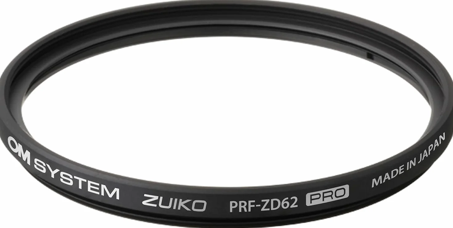 OM SYSTEM Zuiko PRF-ZD62 Filtr Ochronny PRO MFT - 62mm | Do obiektywów 12-40mm F2.8, 40-150mm F4.0, 90mm F3.5 Makro, 45mm F1.2, 25mm F1.2, 17mm F1.2