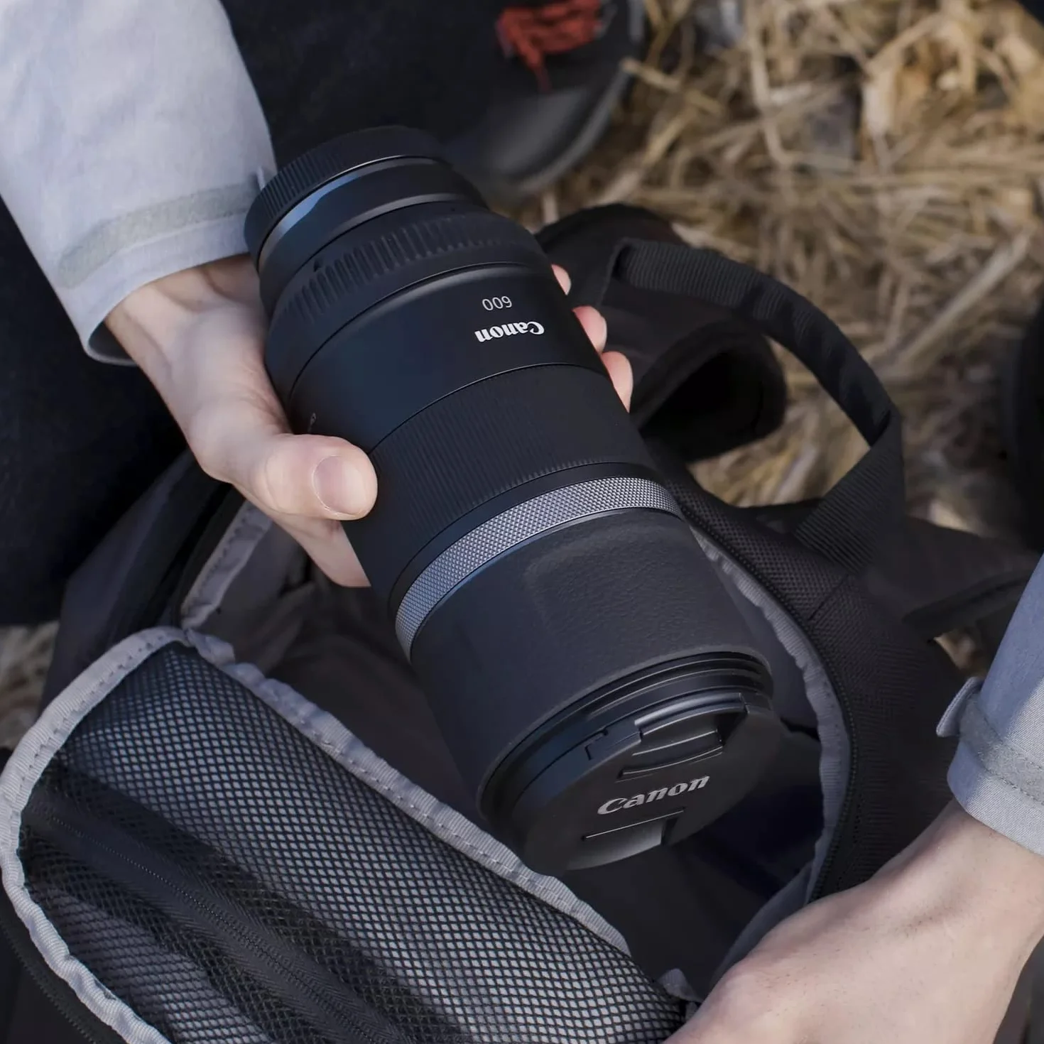Canon Obiektyw RF 600 mm F11 IS STM - teleobiektyw Prime | 5-stopniowy stabilizator obrazu | Dzika przyroda, sport, fotografia | Kompatybilny z Canon EOS R Series