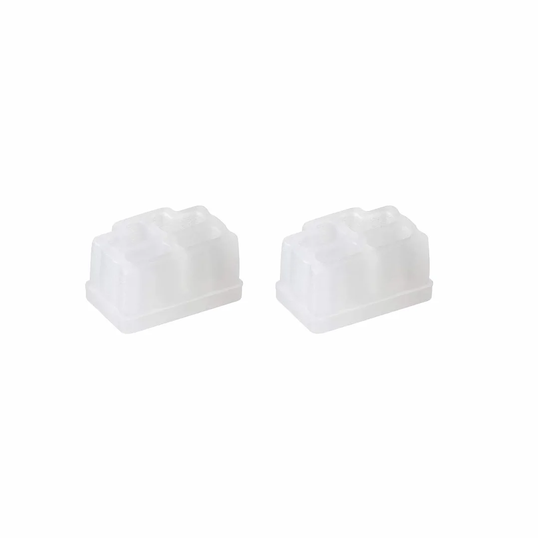 sourcing map 20 szt. RJ45 nakładka ochronna silikon Ethernet Hub przyłącze ochrona przed kurzem osłona 12 mm x 8,3 mm przezroczysta