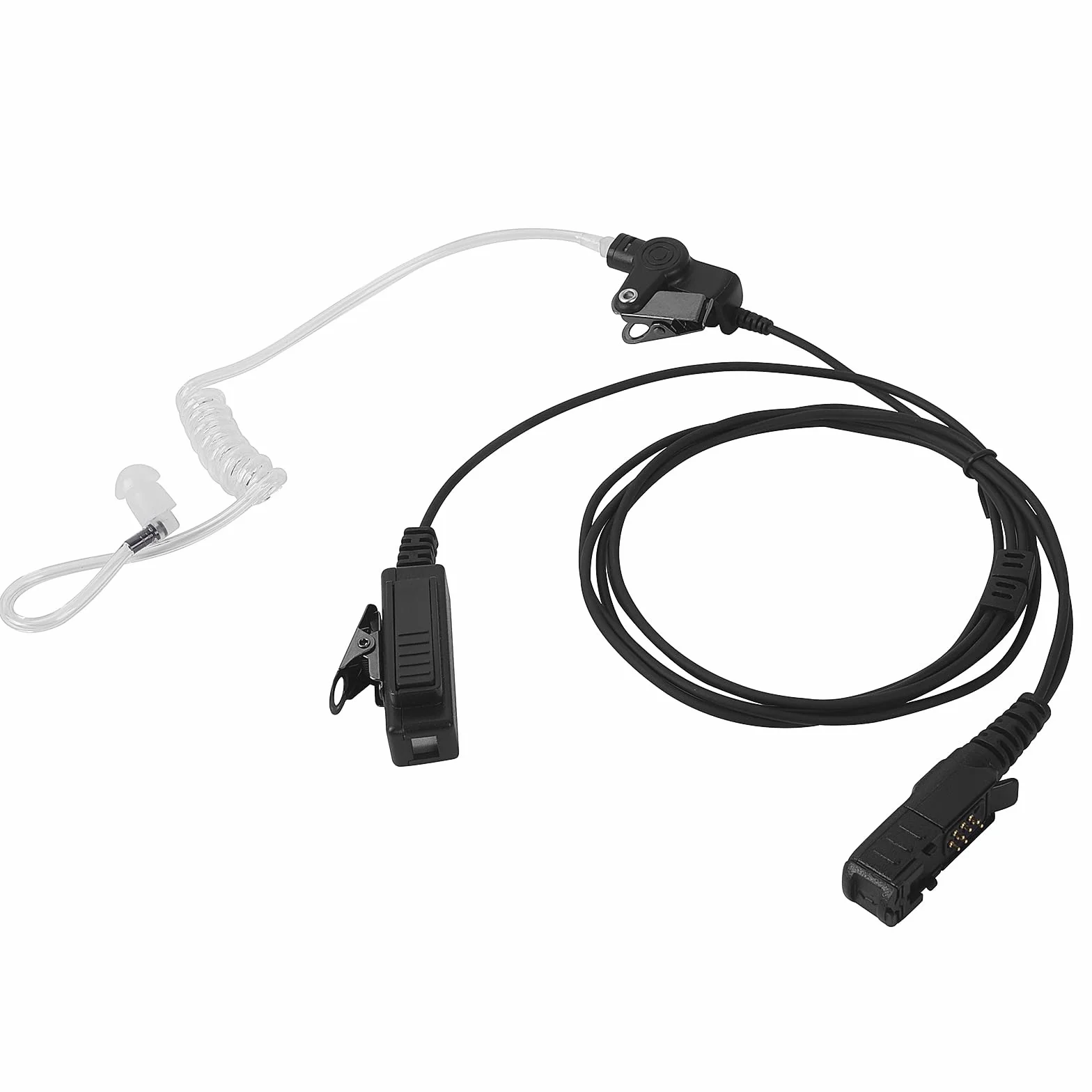 PTT xpr 3300e 3500e słuchawka z mikrofonem dp2400 Walkie Talkie Safefy zestaw słuchawkowy czarna słuchawka do Motorla xpr3300e xpr3500e xpr3300 xpr3500 XIRP DP DEP MTP Tetra Series Radio