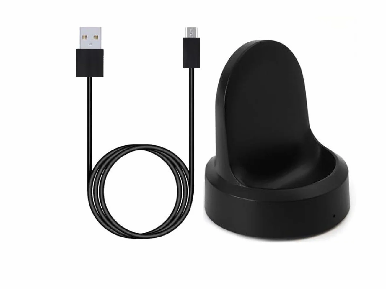 INF Kabel do ładowania kompatybilny z Samsung Galaxy Gear S2/S3 ładowarka magnetyczna stacja ładująca