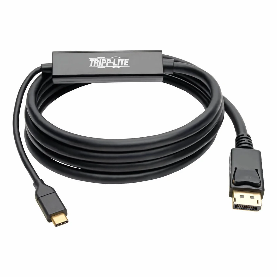 Tripp Lite USB-C (typ C) till DisplayPort-kabel, USB 3.1 Gen 1, Thunderbolt 3 kompatibel, 4K x 2K @ 60Hz 1.8 M