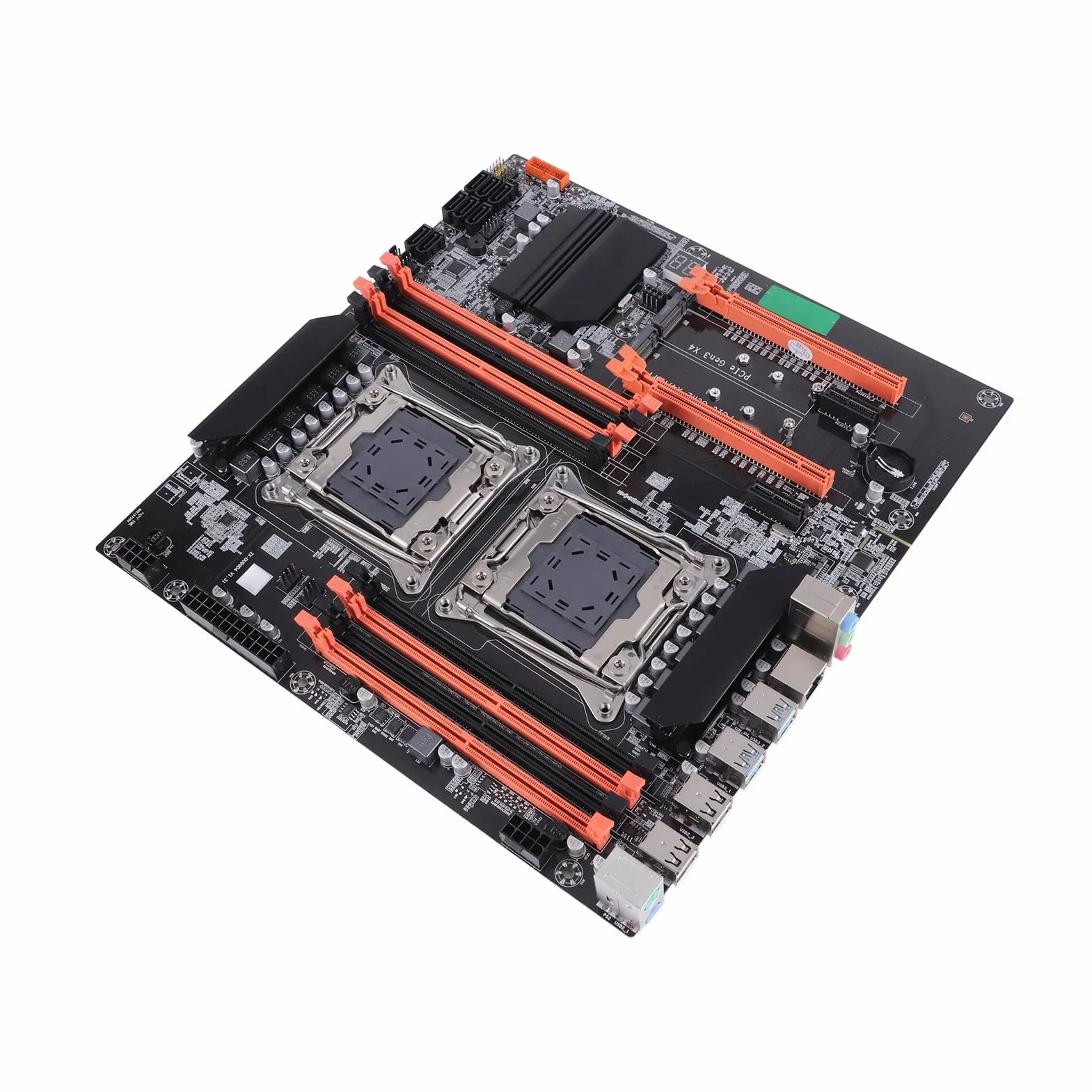 Płyta Główna X99 Płyta Główna Podwójne Gniazdo Płyta Główna Pulpitu 2011 3 Pin DDR4 dla Studyjnego Symulatora Gier Komputerowych E5CPU