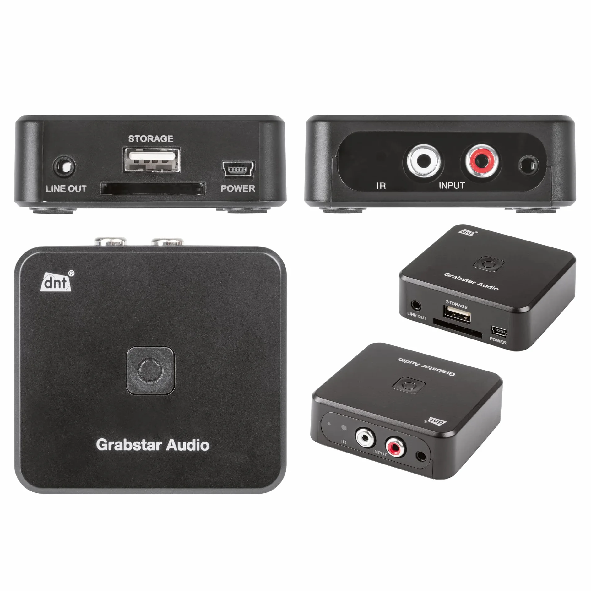 dnt Digitizer audio Grabstar Audio, konwersja nagrań analogowych na cyfrowy format MP3, DNT000012