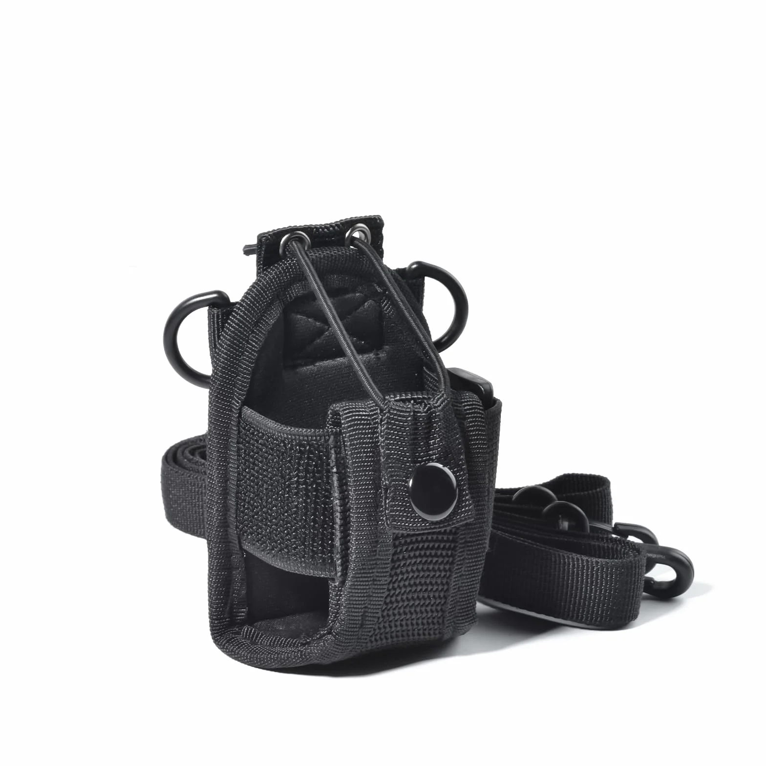 UAYESOK Mała torba na urządzenia radiowe, kabura walkie talkie torba do przenoszenia, torba policyjna na pasek z klipsami do Baofeng UV-5R UV82 888S Motorola TLKR Talkabout Midland Kenwood