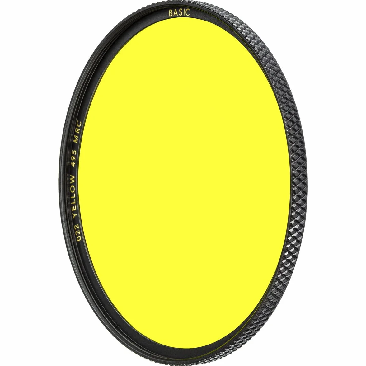 B+W Żółty filtr 022 MRC Basic 43 mm (16 x ulepszony, profesjonalny)