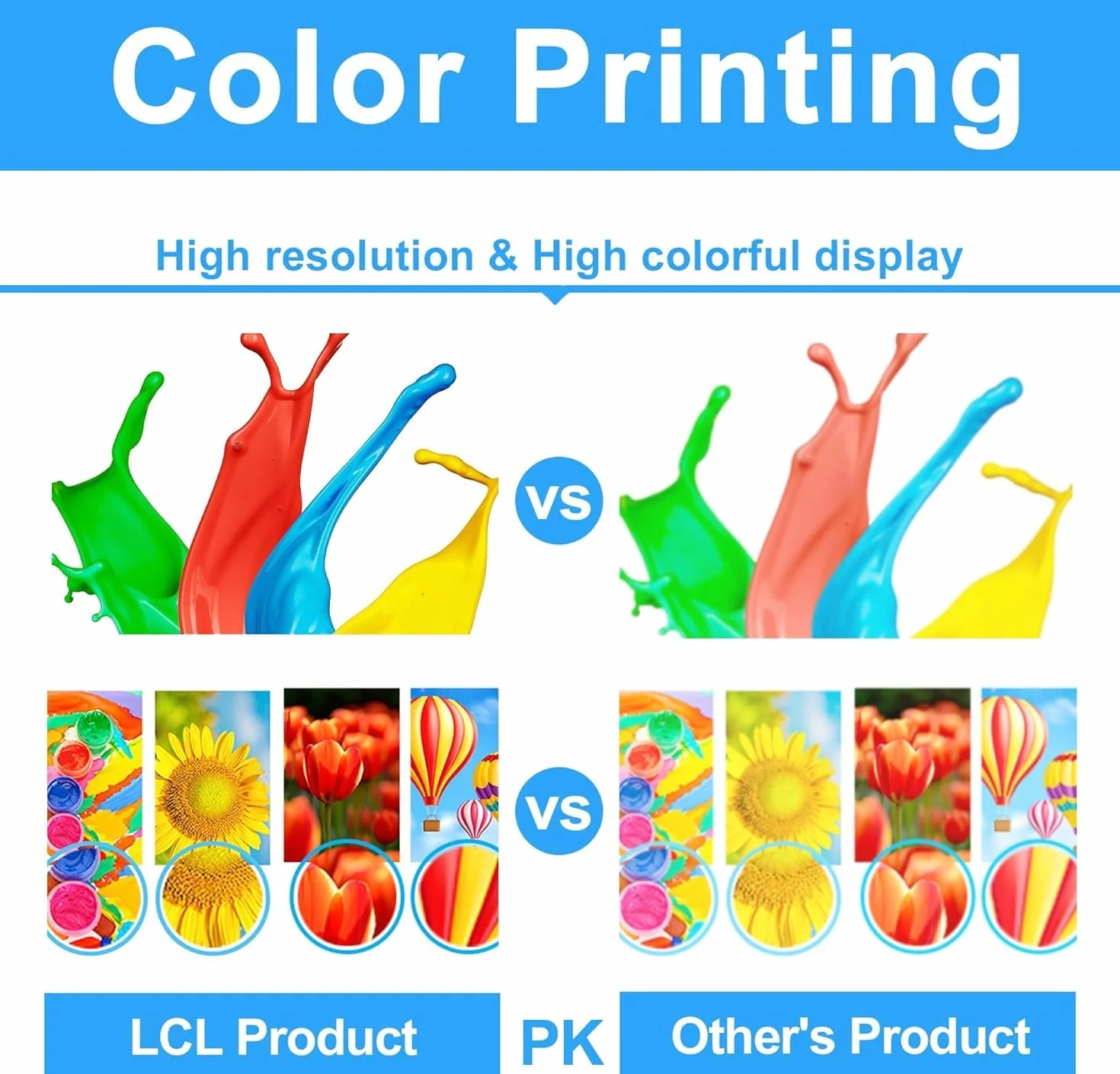 LCL Kompatybilny toner 651A CE341A (1 cyjan) zamiennik do HP LaserJet MFP M775 M775dn M775f M775z M775z+
