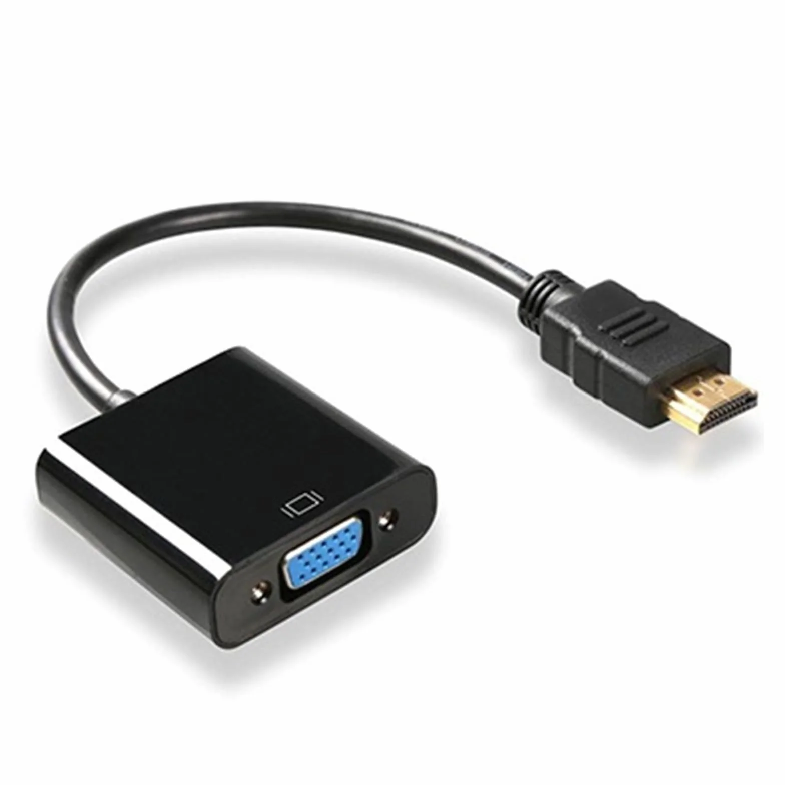 Adapter HDMI na VGA 1080P Cyfrowy konwerter analogowy do laptopa PC