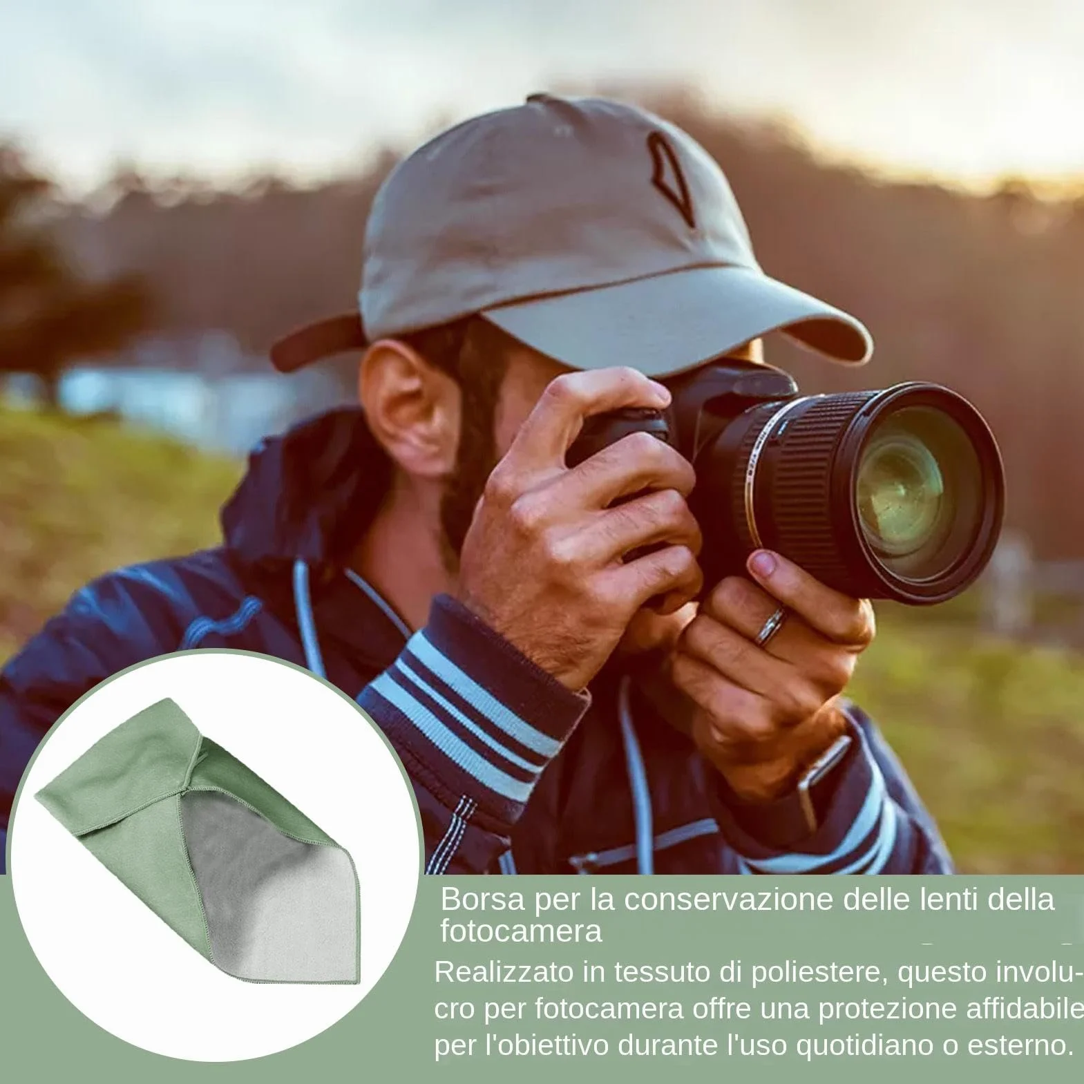 Generico Lens Wrap, ?kkie owini?cie aparatu ochronnego, owijanie ochronne, self-adhesive Camera Lens Wrap, ochrona obiektywu lustrzanki, folia poliestrowa obiektyw, akcesoria cyfrowe