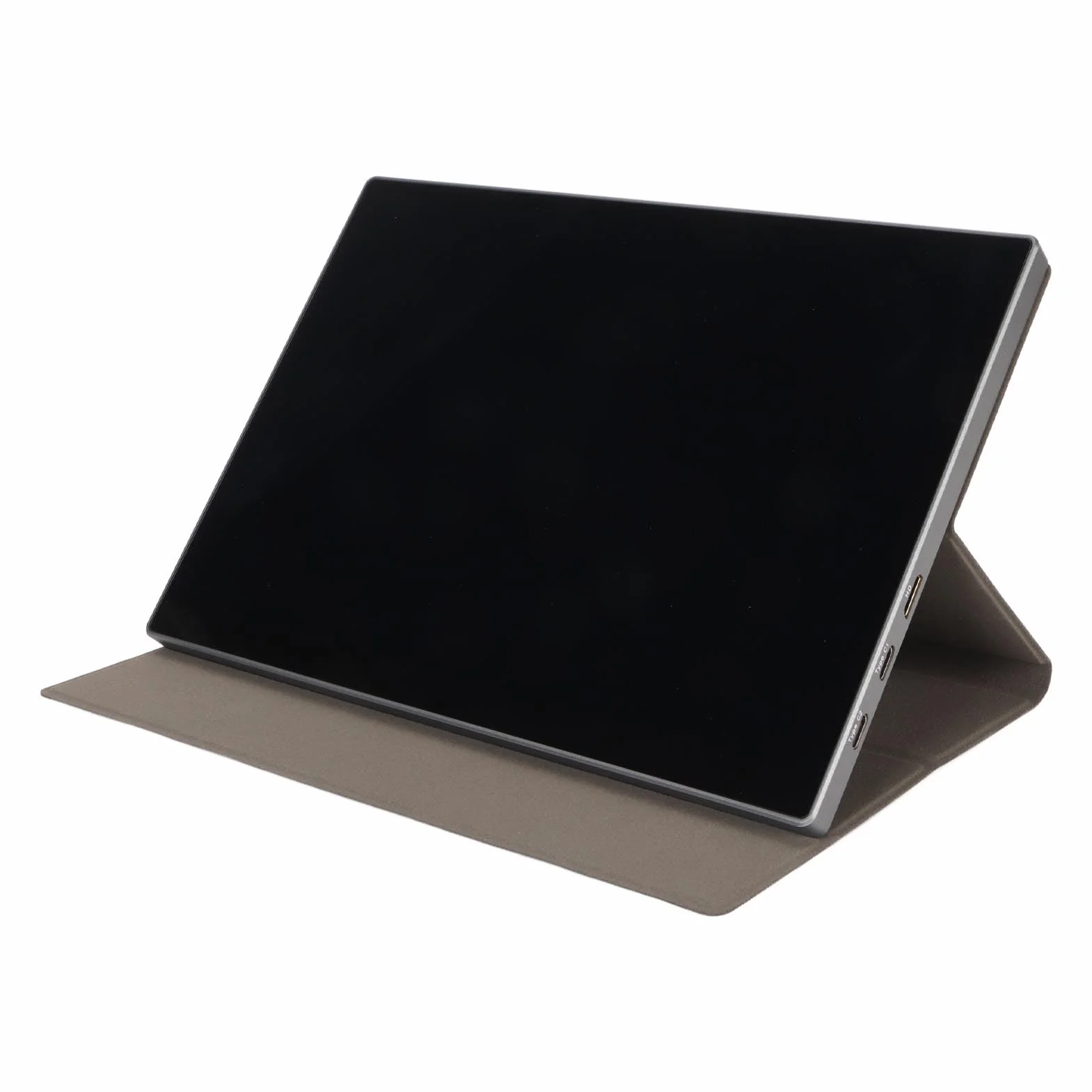 Przenośny Monitor 10,5 Cala, Zewnętrzny Monitor 1080P USB CMonitor do Gier z Ekranem Dotykowym IPS z Etui Ochronnym do Laptopa, Komputera PC, Telefonu, Konsoli PS i Konsoli