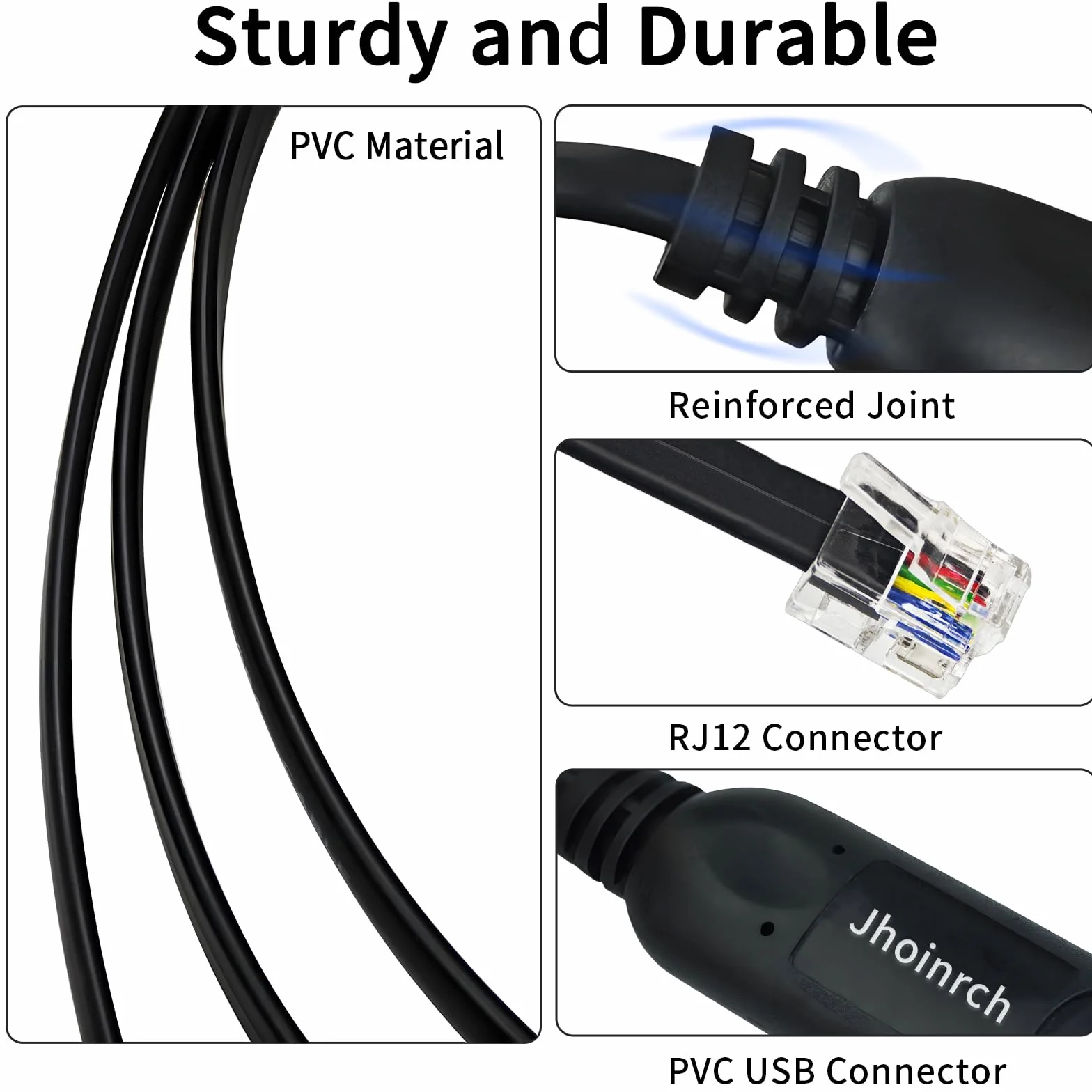 Adapter USB do RJ11/12 6P4C RS232 z chipem FT232R do APC PDU UPS