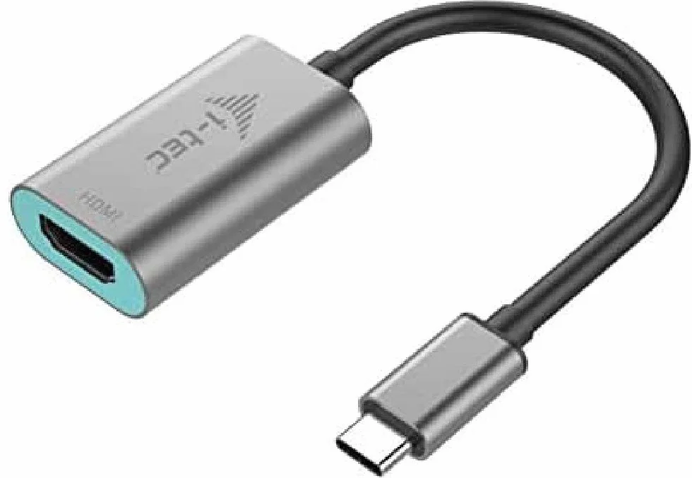 I-Tec ‎C31METALHDMI60HZ, Adapter Wideo USB C na HDMI, Srebrny