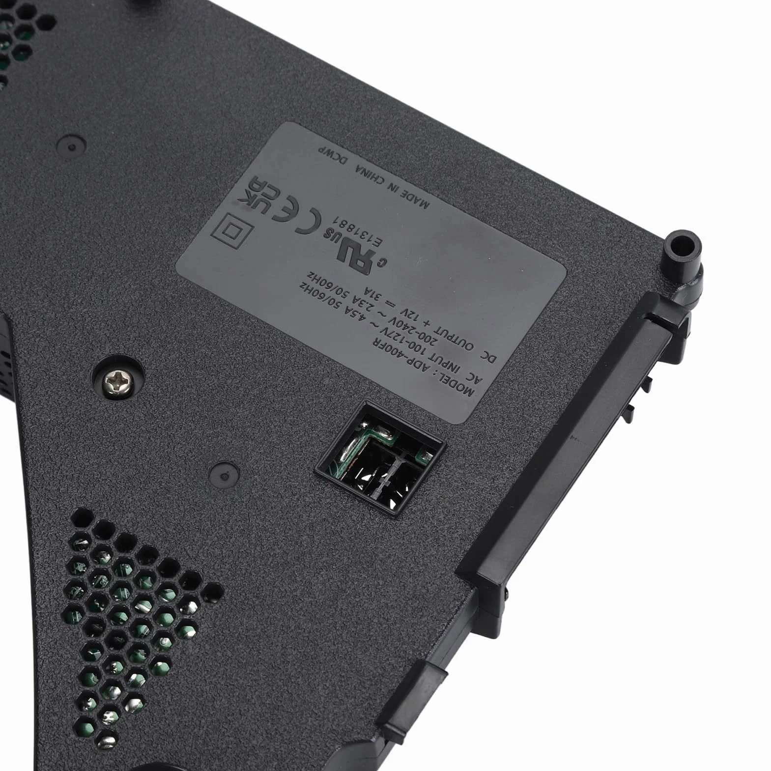 Zapasowy Zasilacz Wewnętrzny Zasilacz Sieciowy DC 12 V 31 A na 5 Konsoli Szerokie Napięcie 100–127 V i 200–240 Wysokowydajny, Stabilny do Gier (ADP-400FR)
