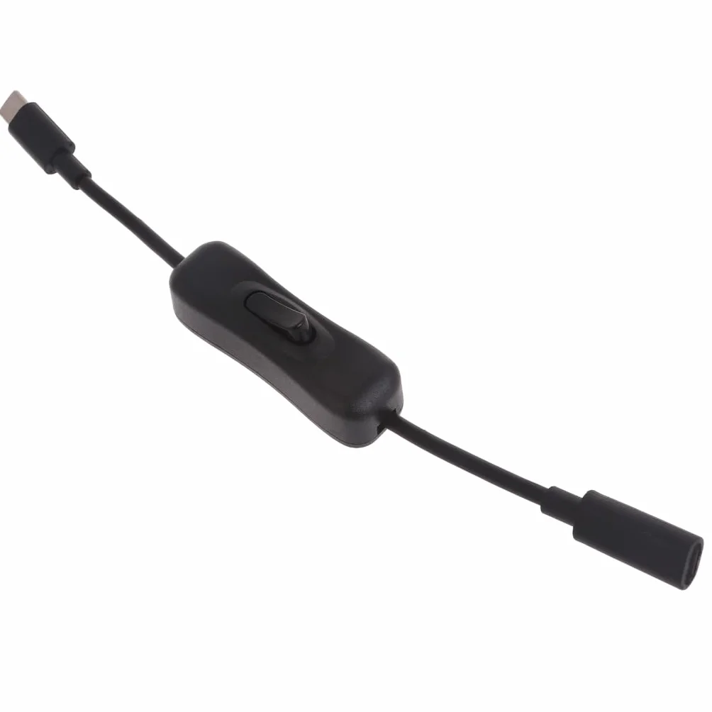 Przedłużacz USB C z przełącznikami rzędowymi na 4 tablety